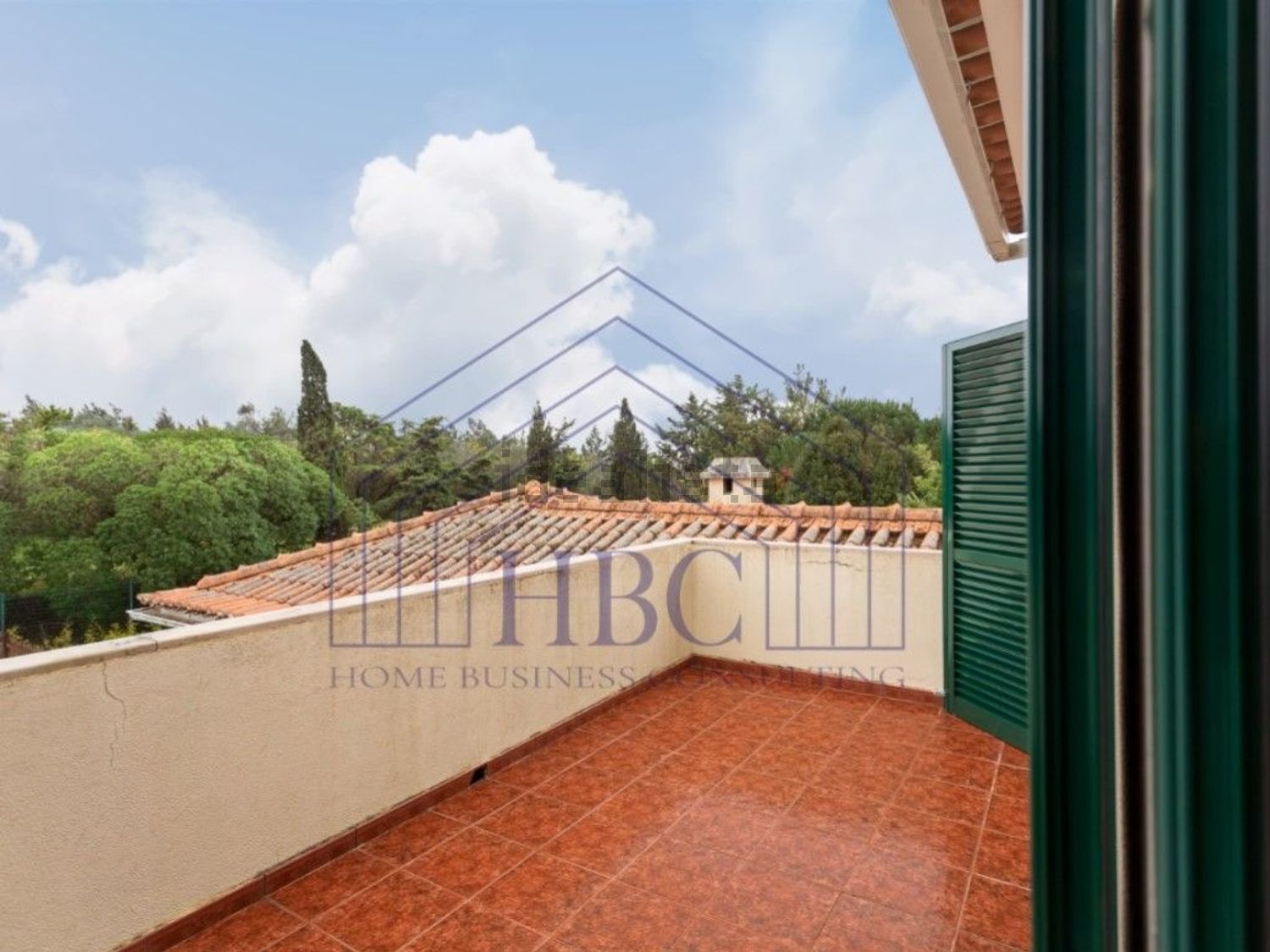 出租小楼房或独栋别墅在Beloura - Penha Longa - 阳台