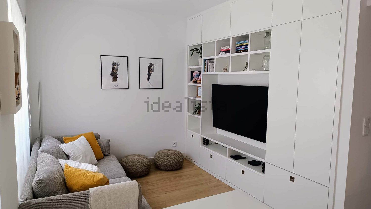 出租公寓 t2在Rua Luís de Camões s/n - 客厅