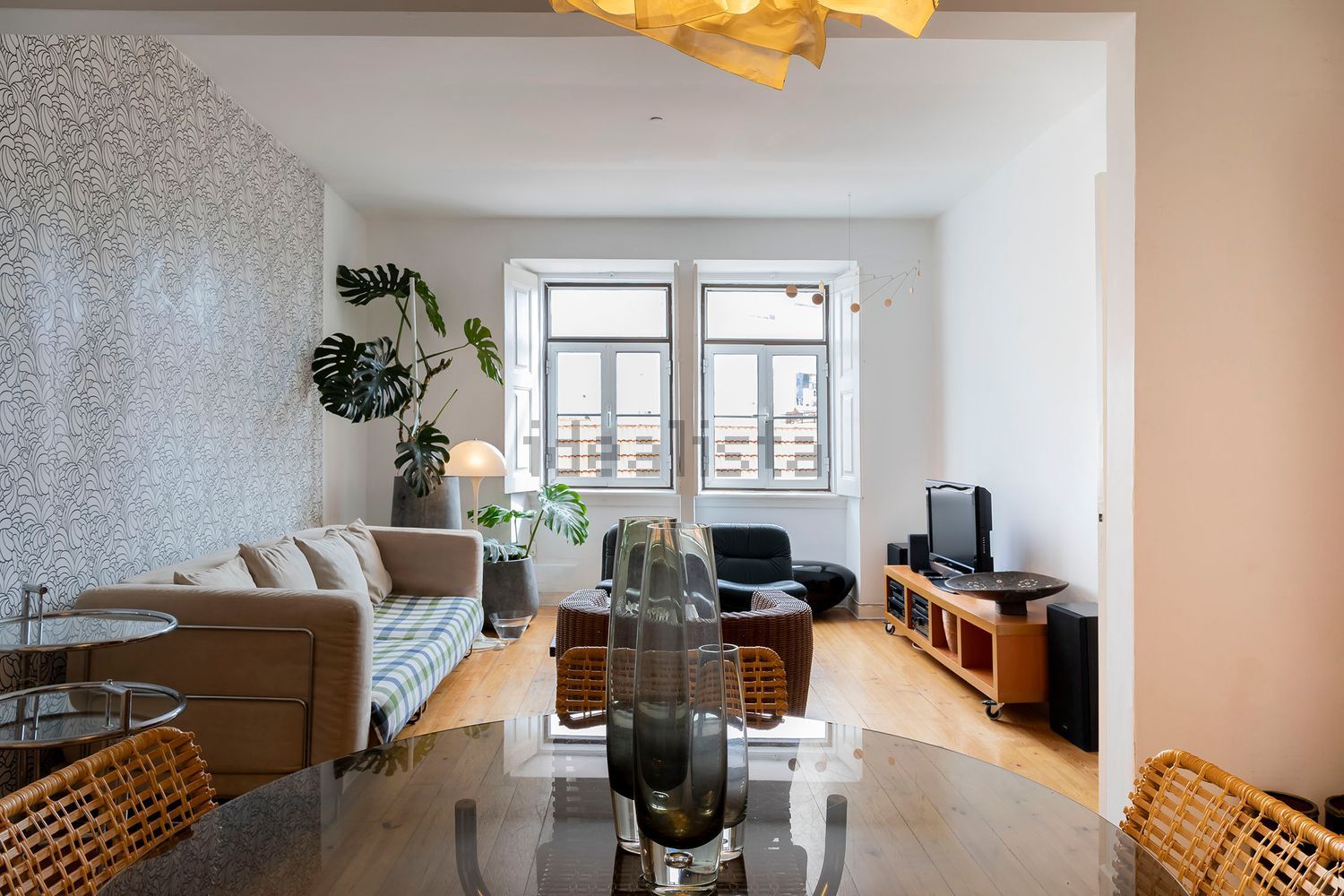 公寓 t3出售在Rua Mirante - 客厅