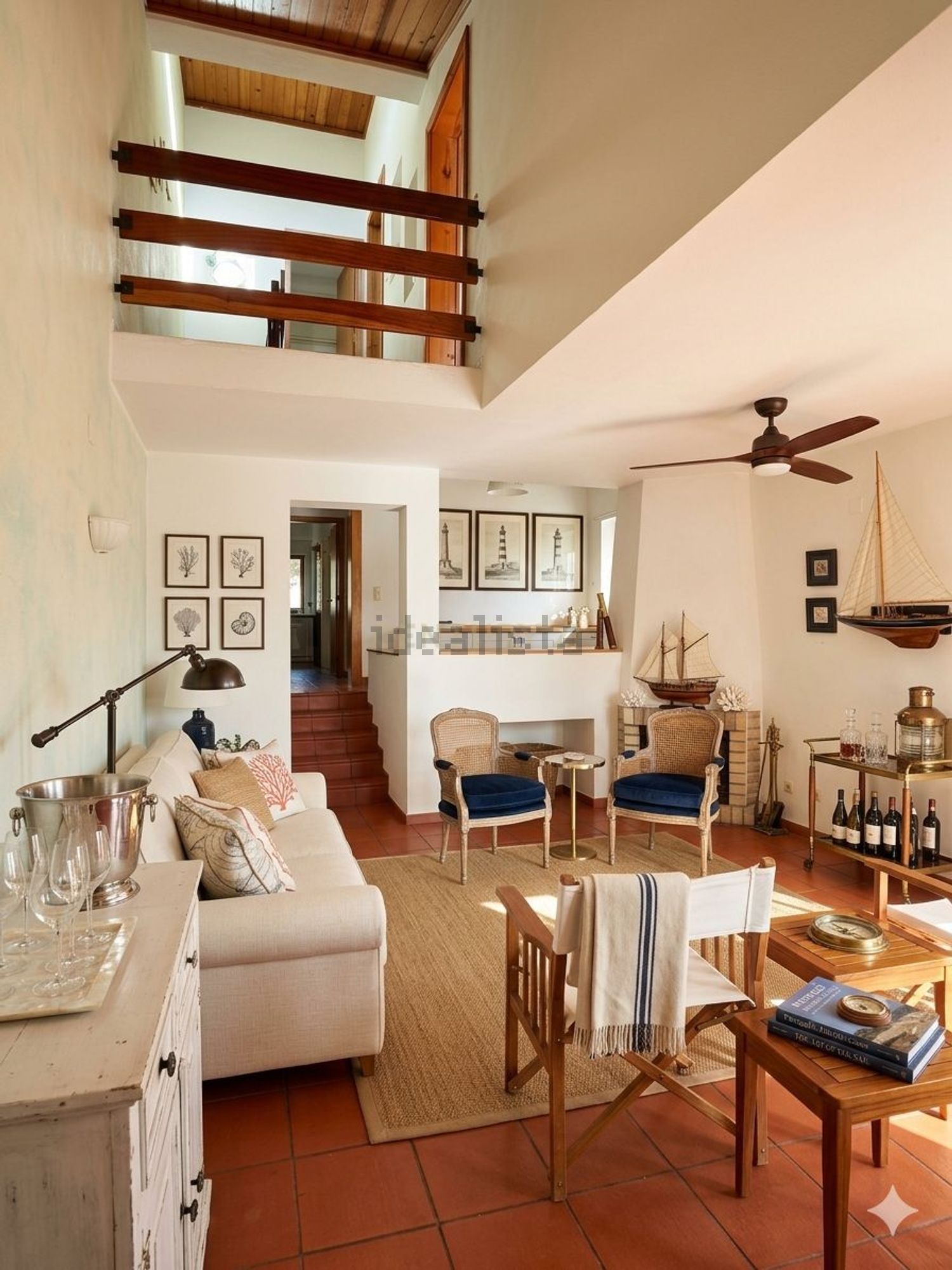 双拼别墅出售在Rua de Almourol - 客厅