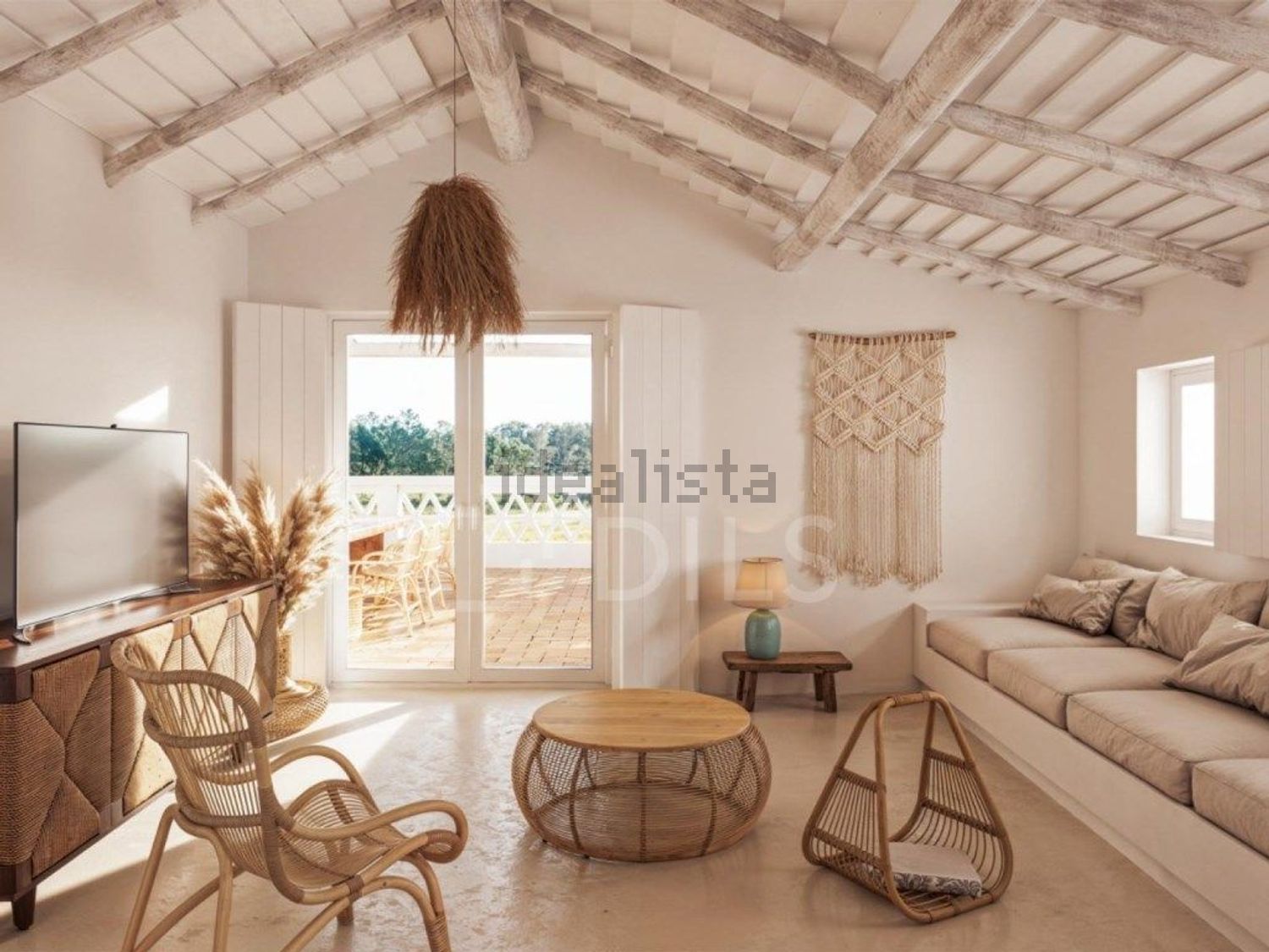 小楼房或独栋别墅出售在Rua do Pinhal - 客厅