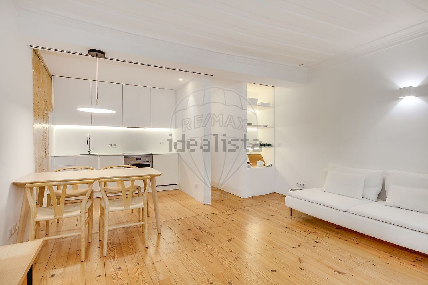 公寓 t2出售在Rua da Atalaia, 68 - 客厅