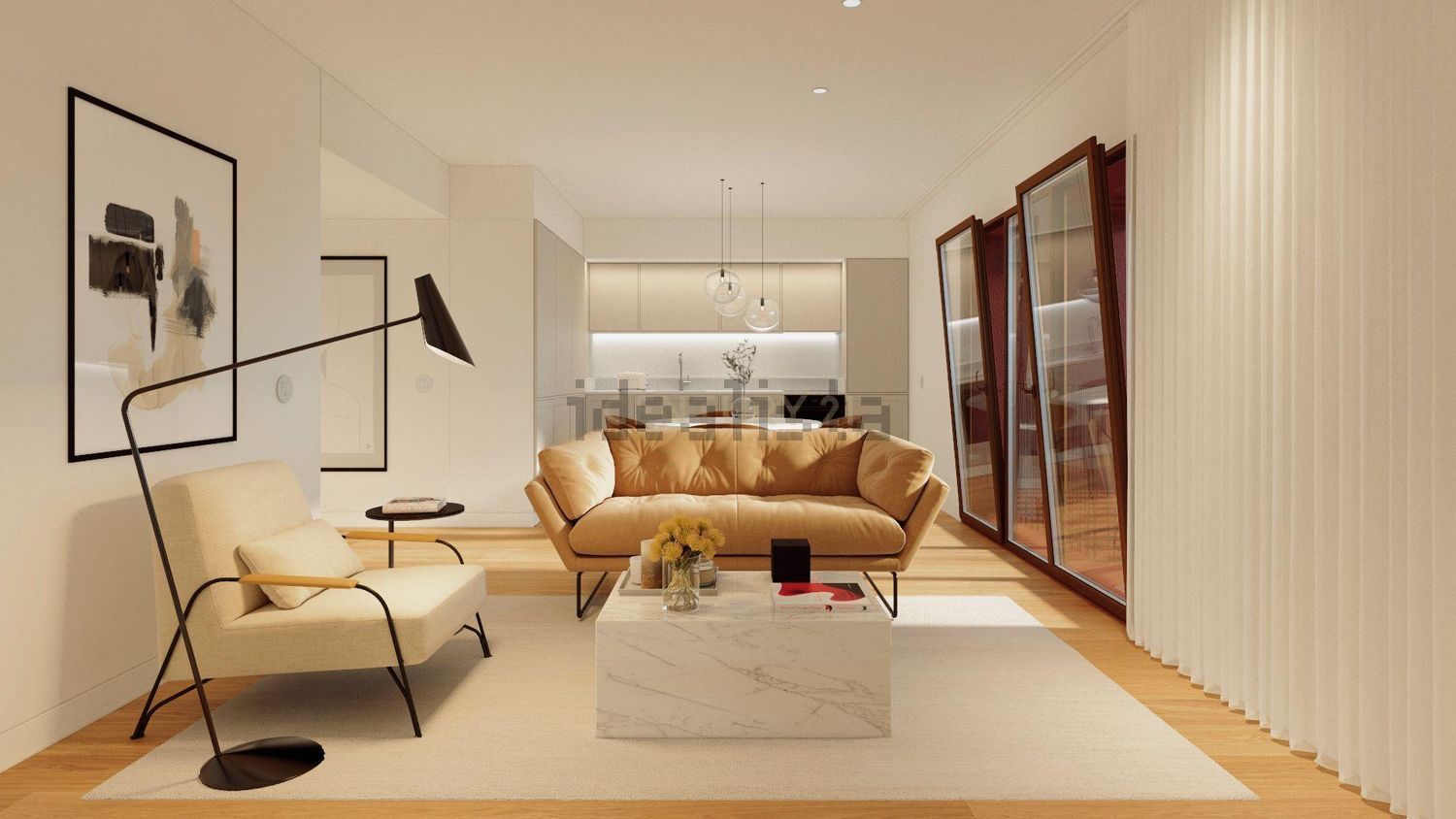 公寓 t2出售在Alameda de Guerra Junqueiro, 3 , Bloco b - 客厅