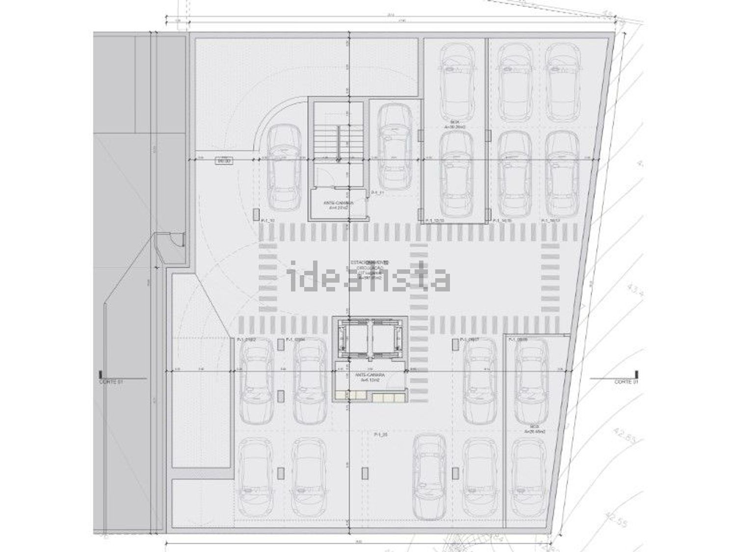 公寓 t5出售在Centro - 平面图