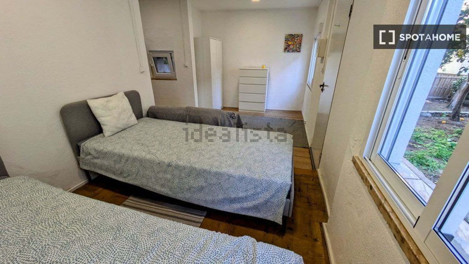 出租t0（单人公寓）在Rua Marechal Gomes da Costa - 卧室