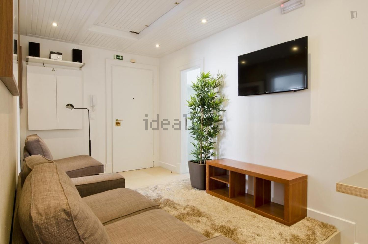 出租房间在Rua do Carmo - 客厅