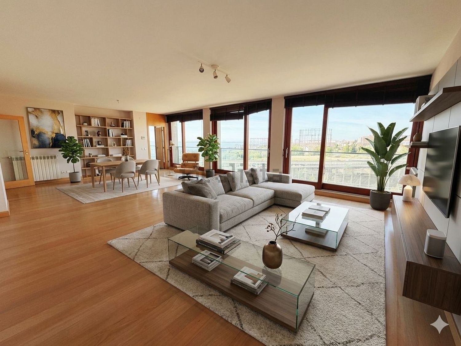 公寓 t4出售在Rua Gaivotas em Terra - 客厅