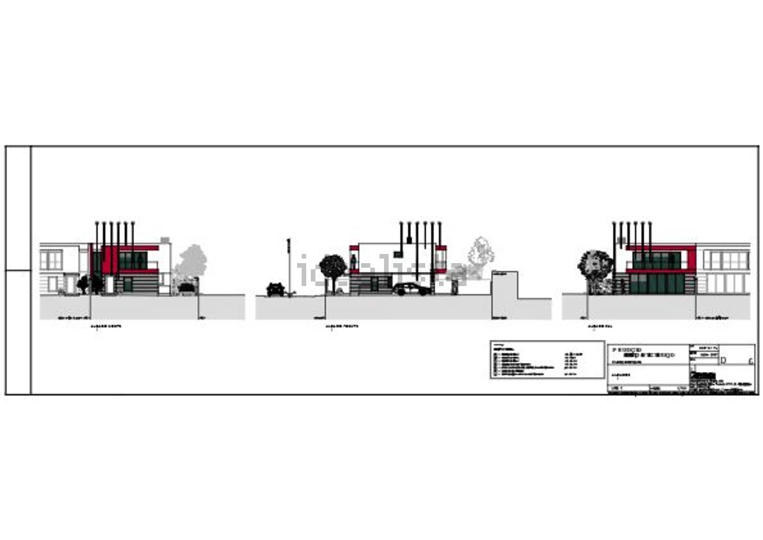 双拼别墅出售在Rua das Flores - 平面图
