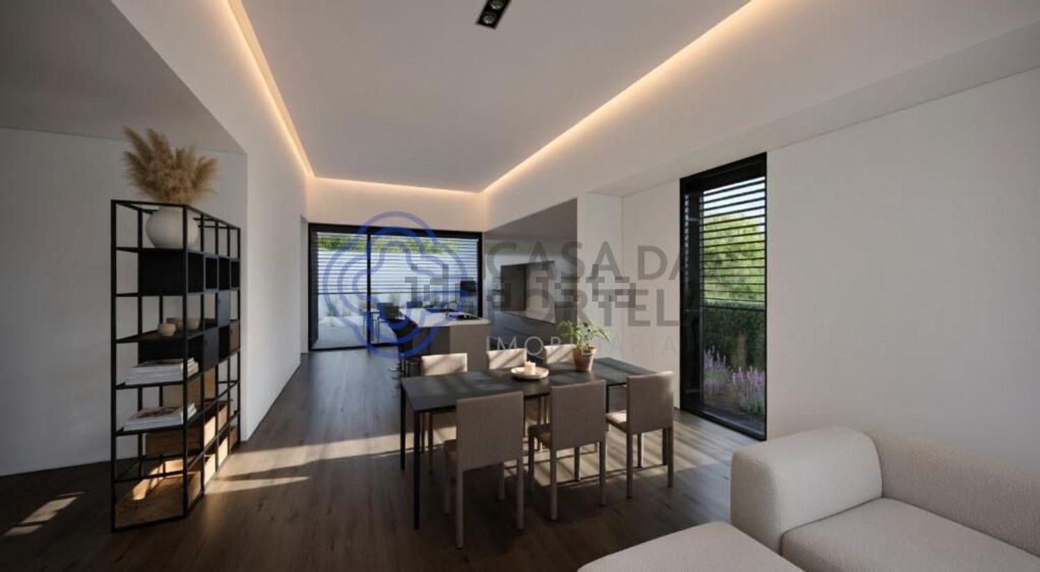 小楼房或独栋别墅出售在Centro - 客厅