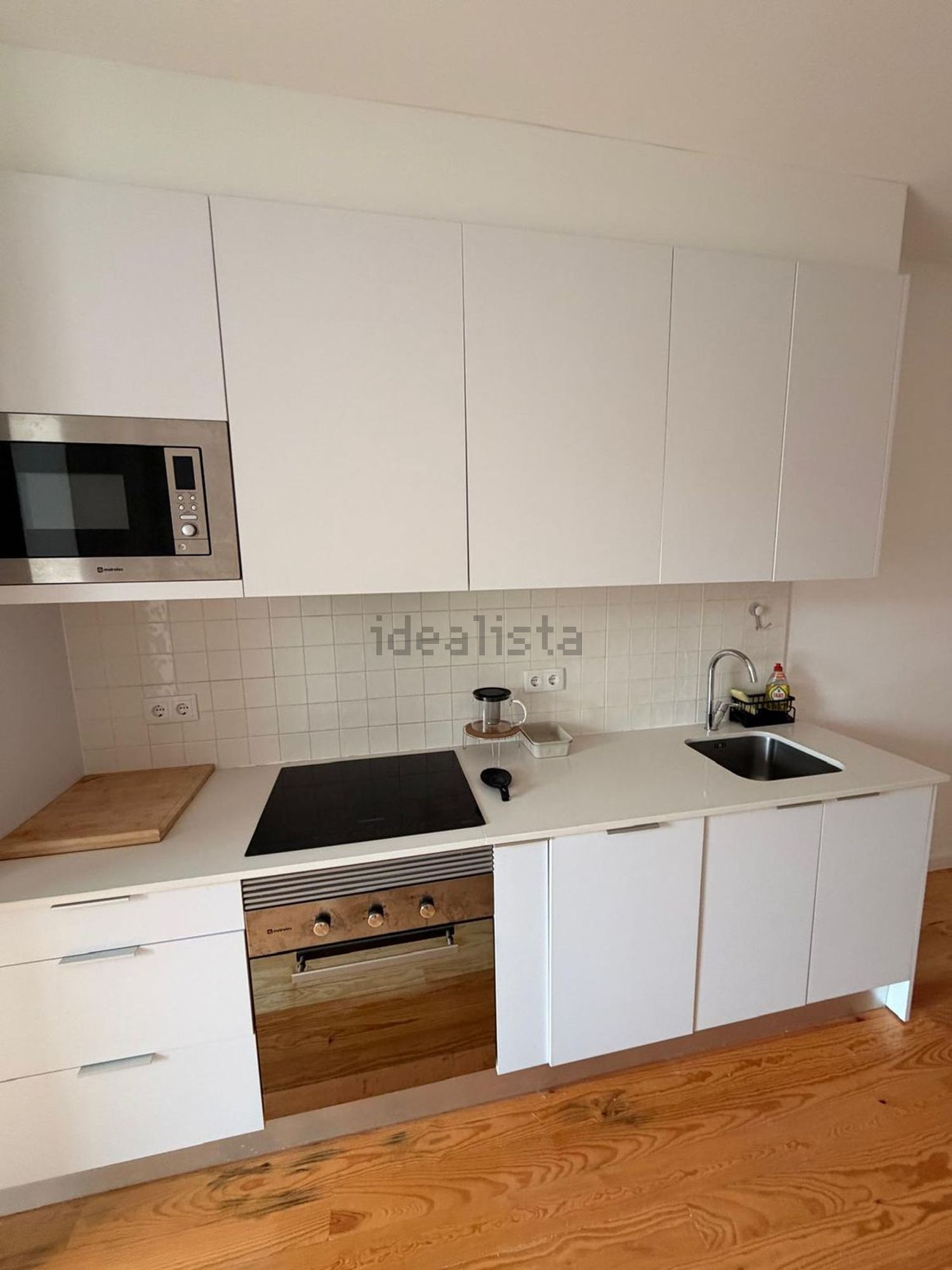 出租公寓 t1在Rua Martins Sarmento, 9 - 厨房