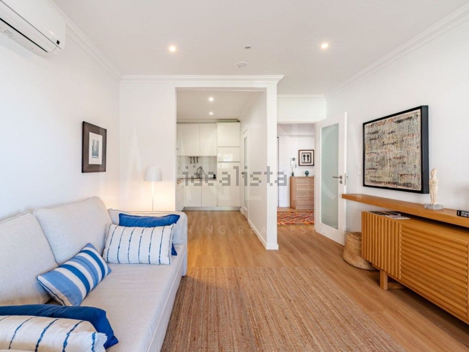 公寓 t1出售在Centro de Cascais - 客厅