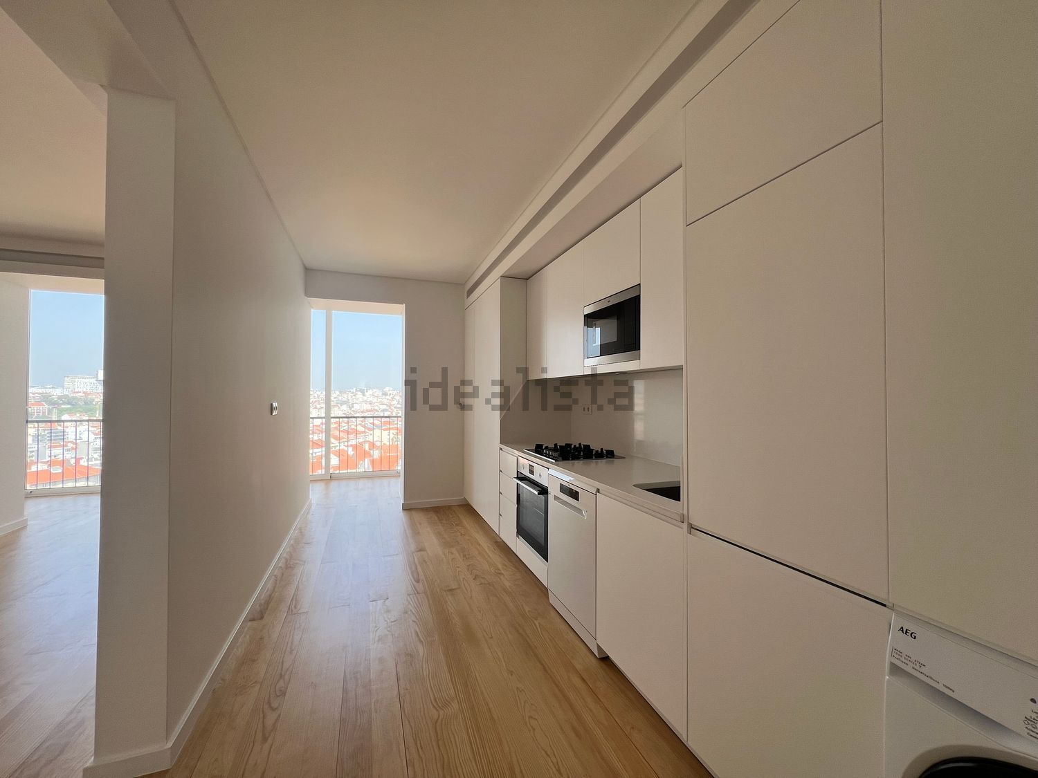 出租公寓 t3在Rua Augusto José Vieira - 厨房