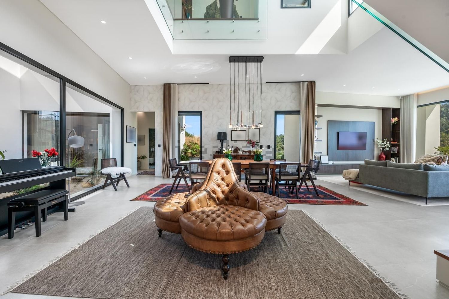 小楼房或独栋别墅出售在Rua das Lombas - 客厅