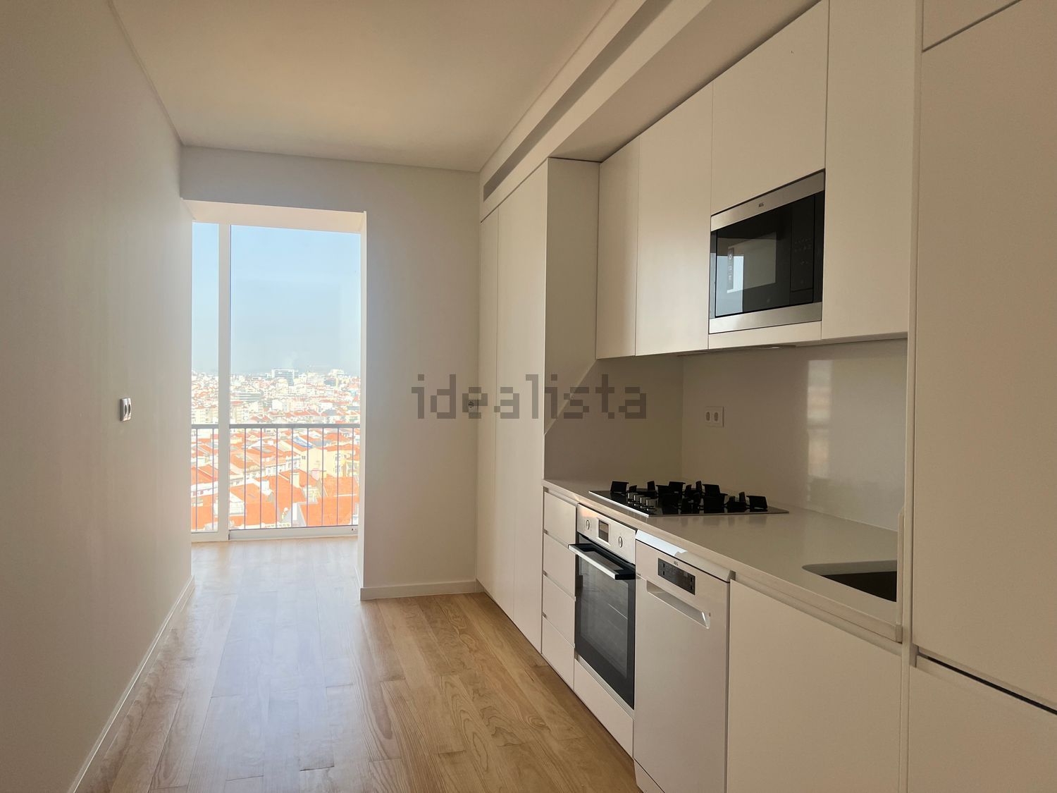 出租公寓 t3在Rua Augusto José Vieira - 厨房