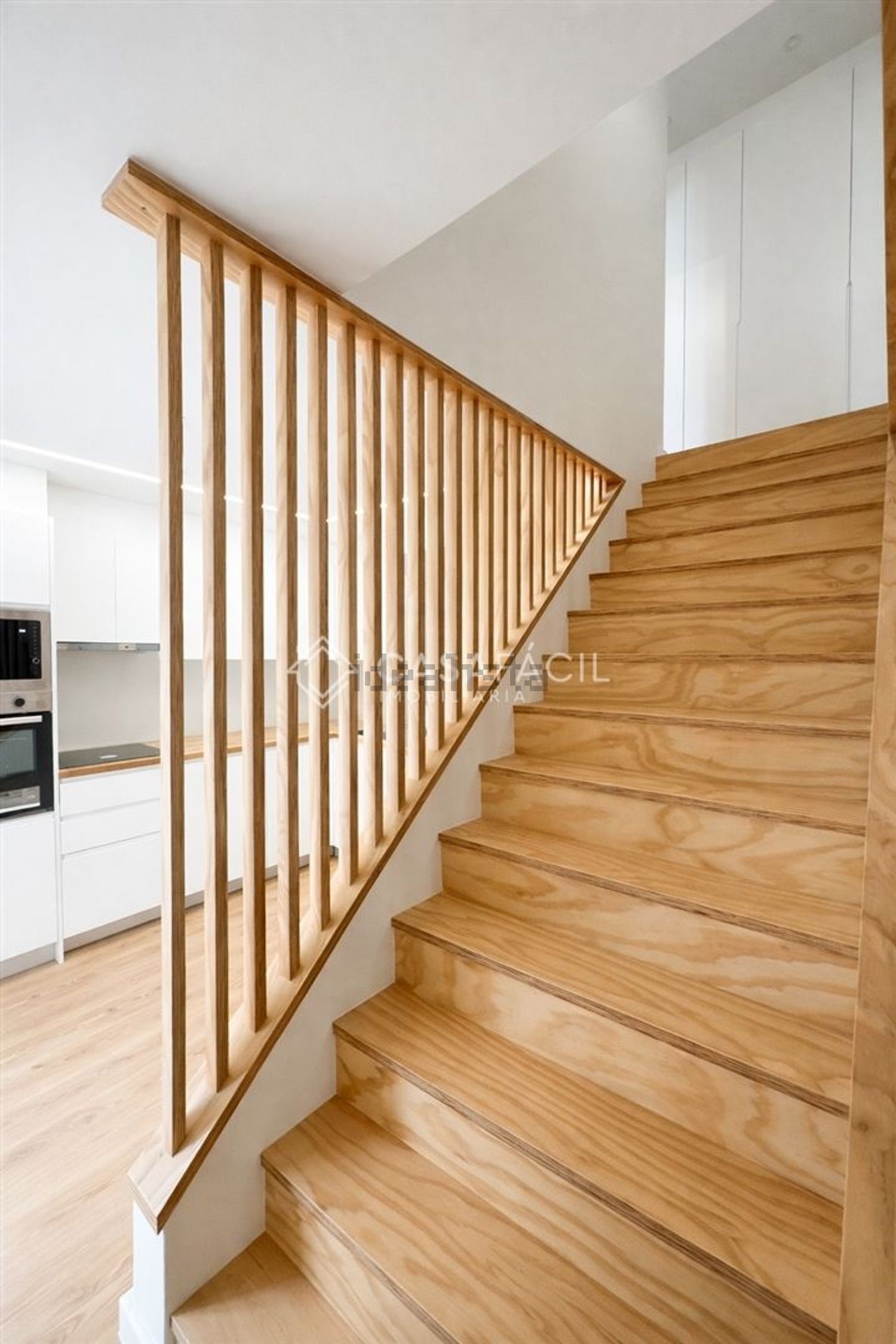 出租公寓 t2在Rua da Cadeia Velha, 20 - 楼梯