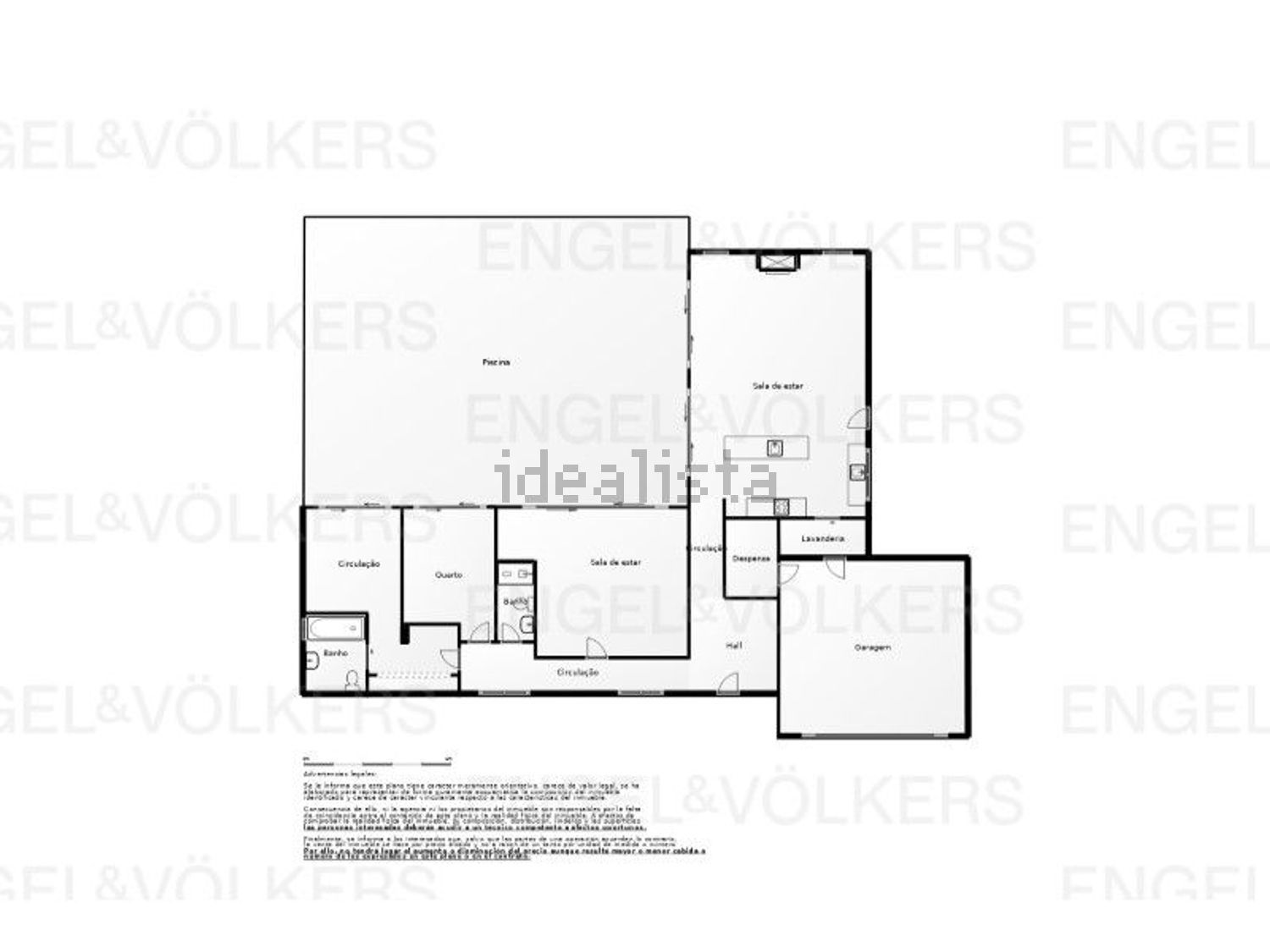 小楼房或独栋别墅出售在Avenida do Montado, 39 - 平面图