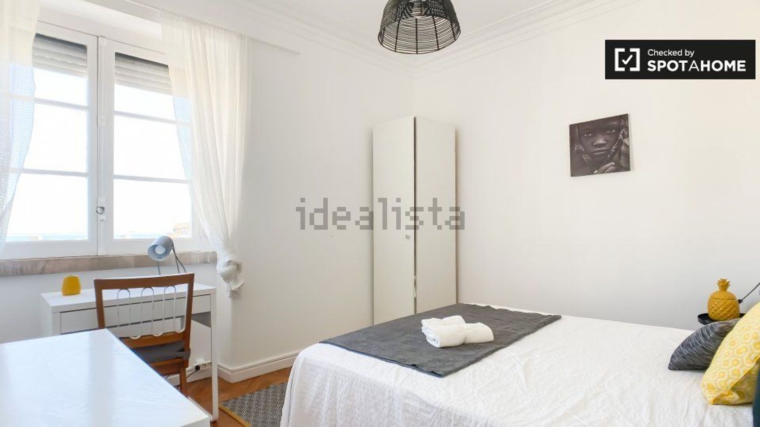 出租房间在Rua Leite de Vasconcelos - 卧室