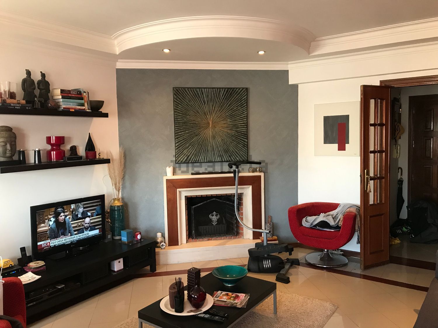 出租公寓 t1在Avenida Rui Grácio, 63 - 客厅