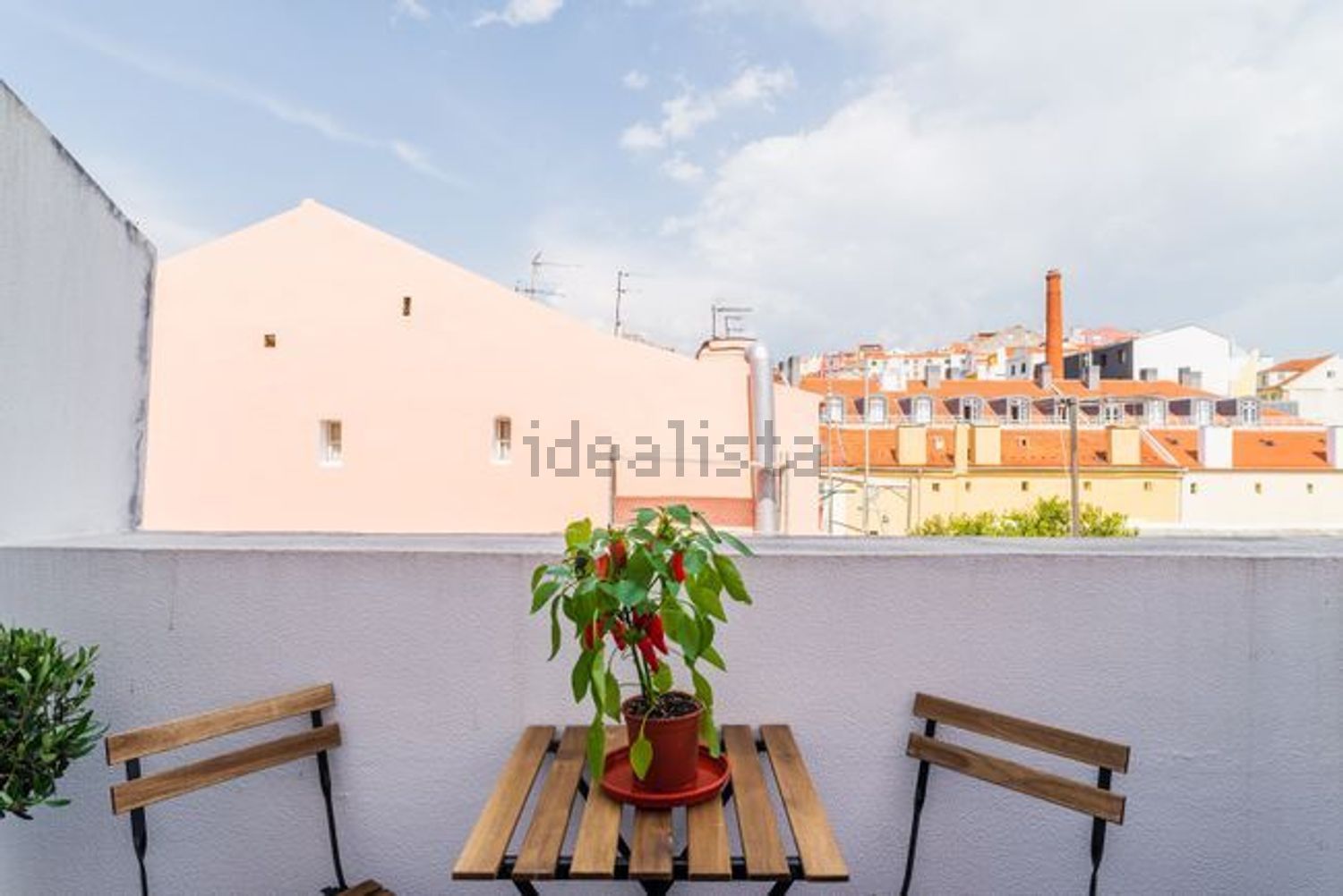 公寓 t2出售在Rua do Poço dos Negros - 阳台