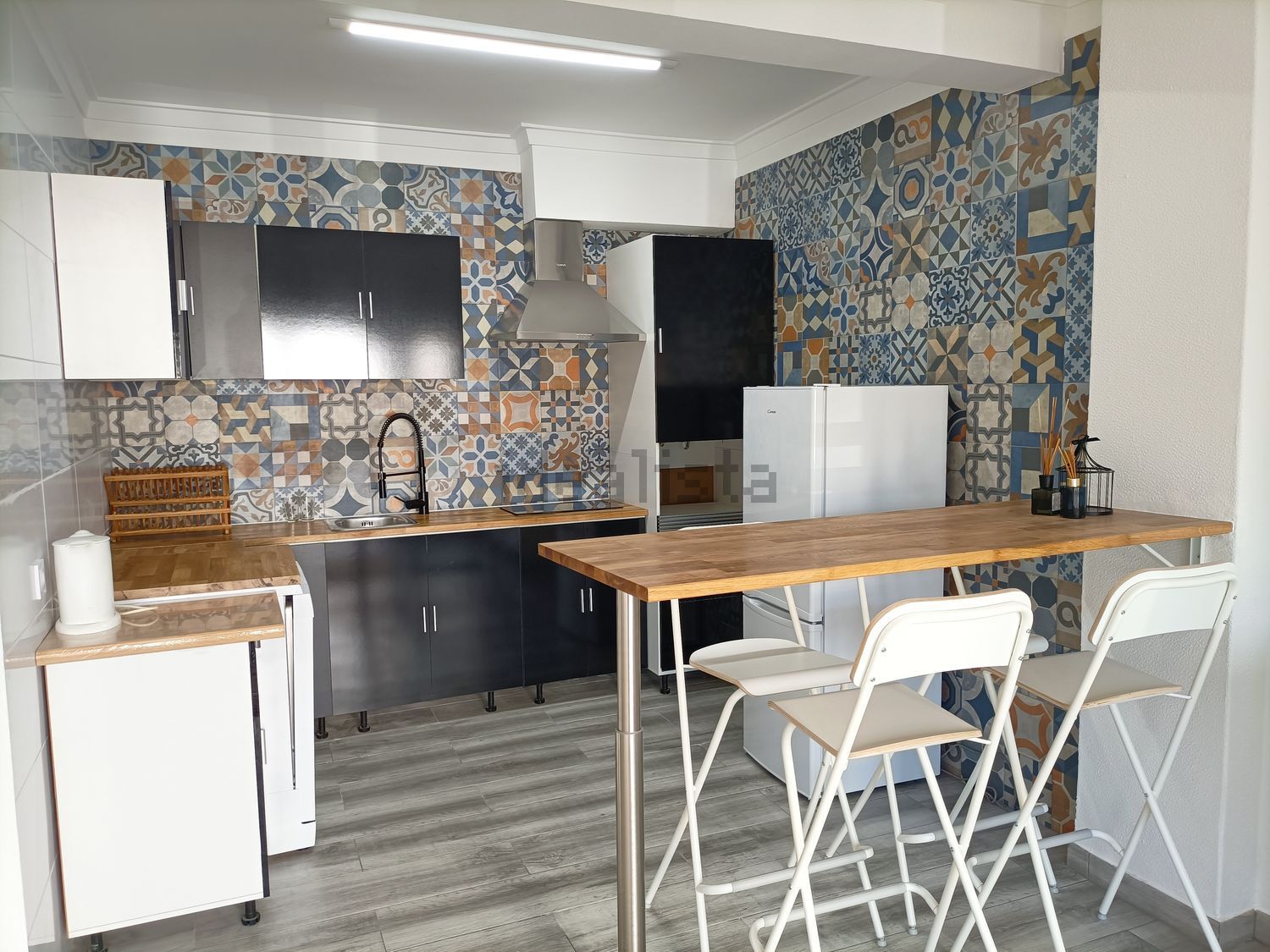 出租公寓 t1在Rua Sabino Isidoro, 3 - 厨房