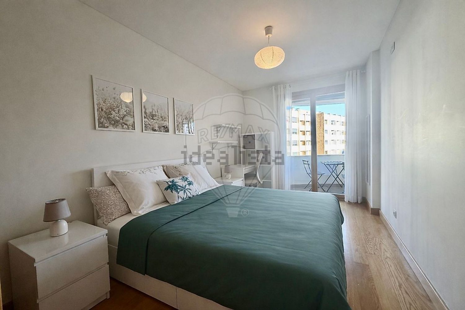 出租公寓 t1在Avenida Diogo Cão - 卧室