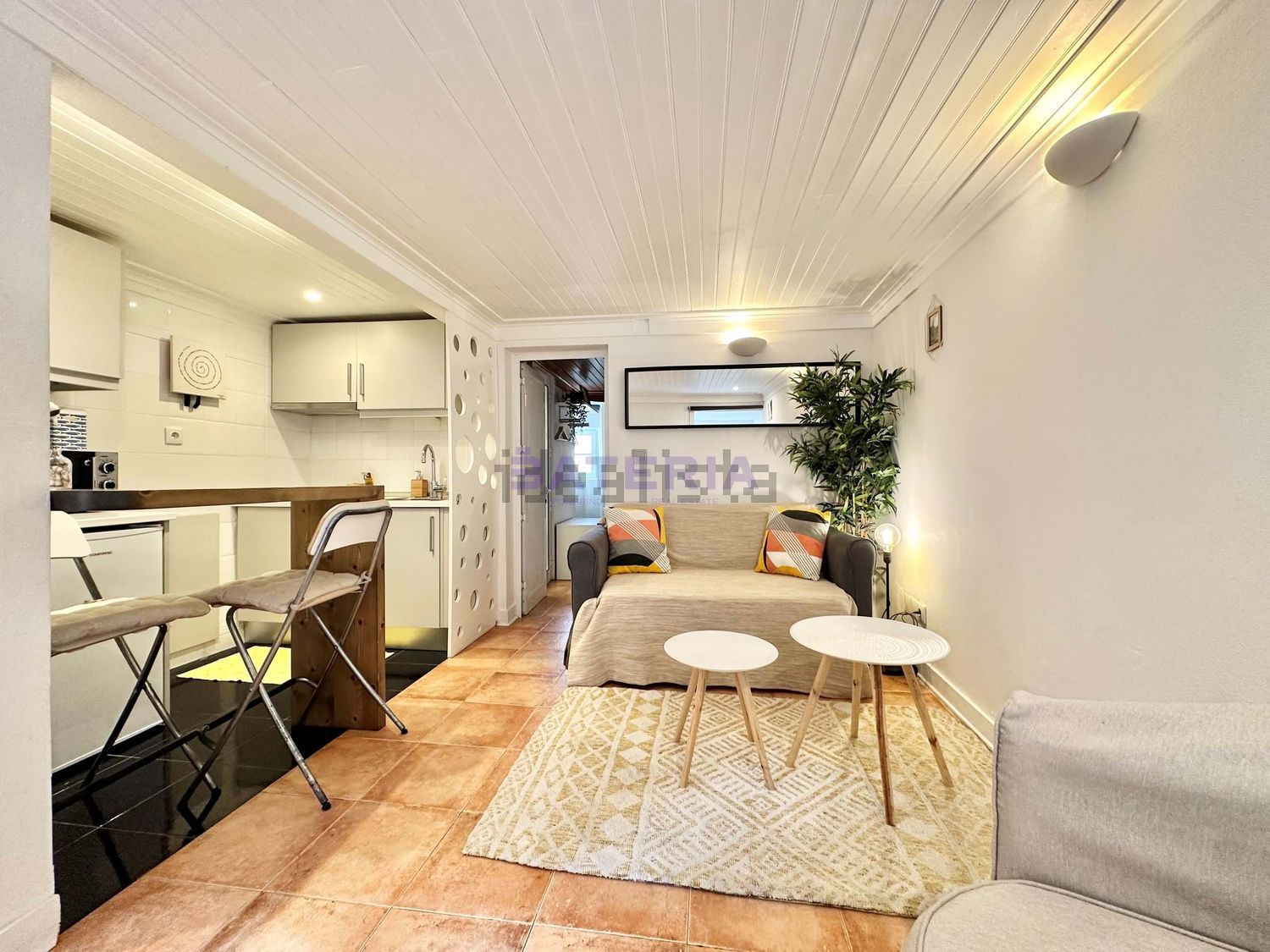 公寓 t1出售在Santa Catarina - 客厅