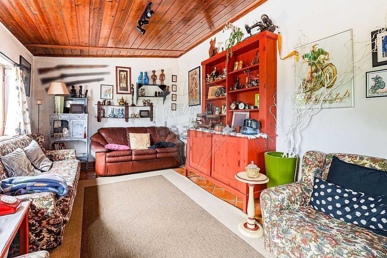 小楼房或独栋别墅出售在Estrada Sem Nome - 客厅