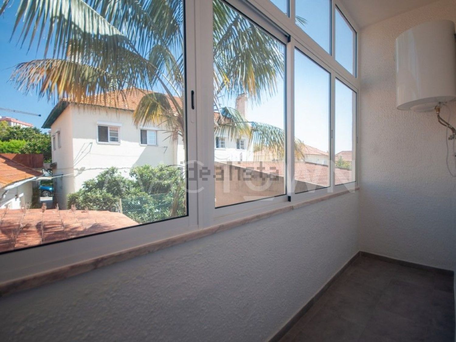 出租t0（单人公寓）Circular Norte do Bairro da Encarnação - 阳台