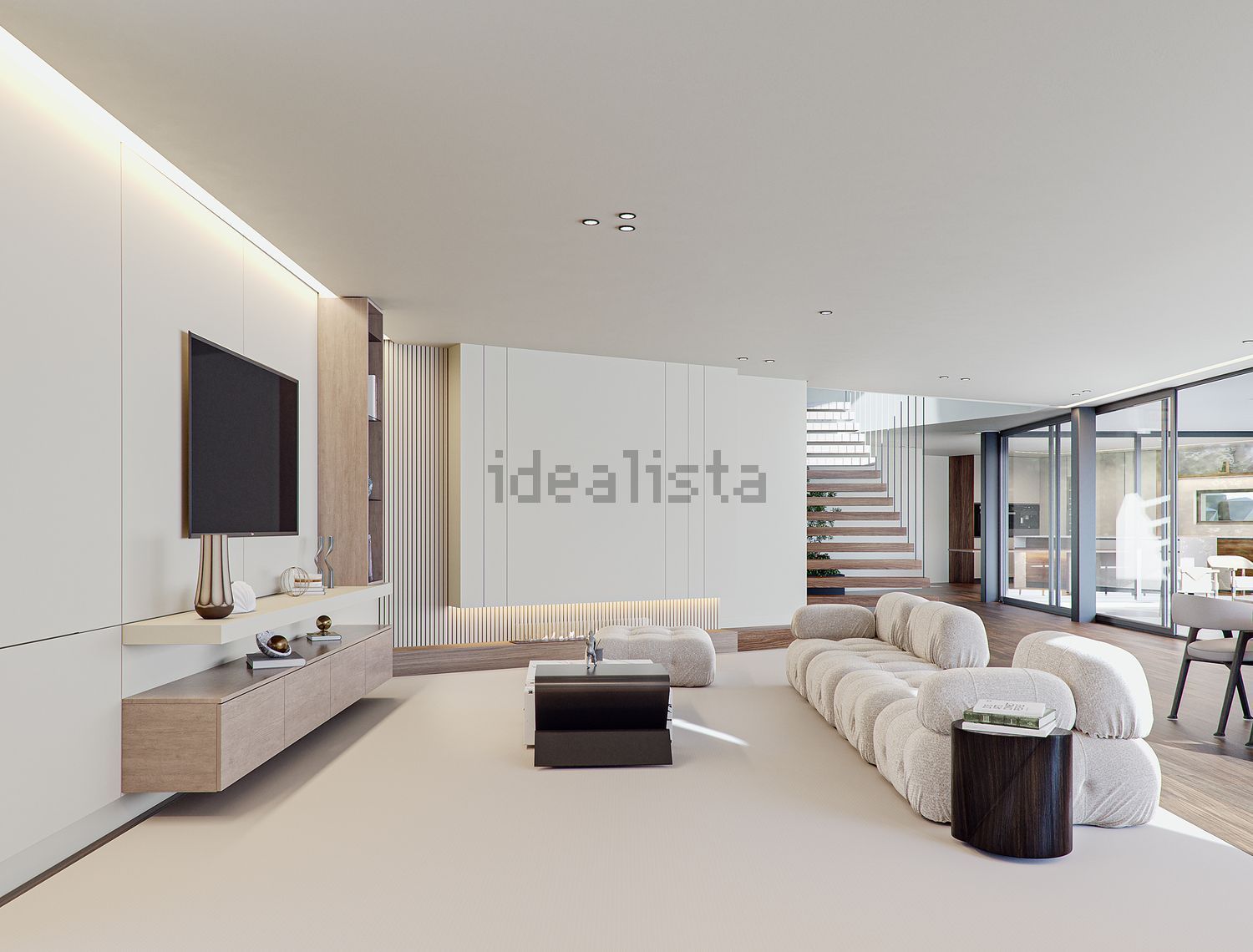 小楼房或独栋别墅出售在Rua Maria Inês Massano - 客厅