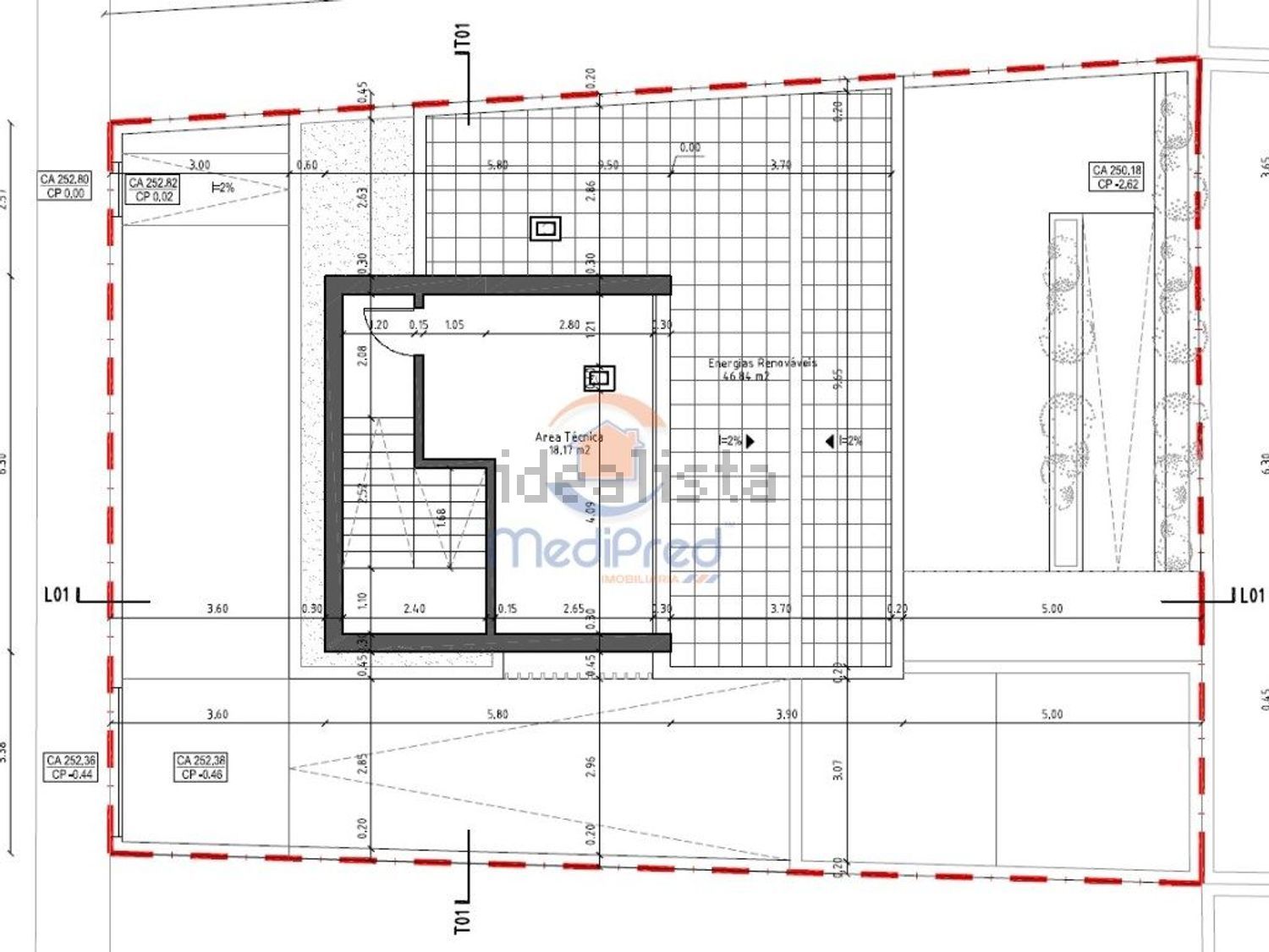 小楼房或独栋别墅出售在Pontinha e Famões - 平面图