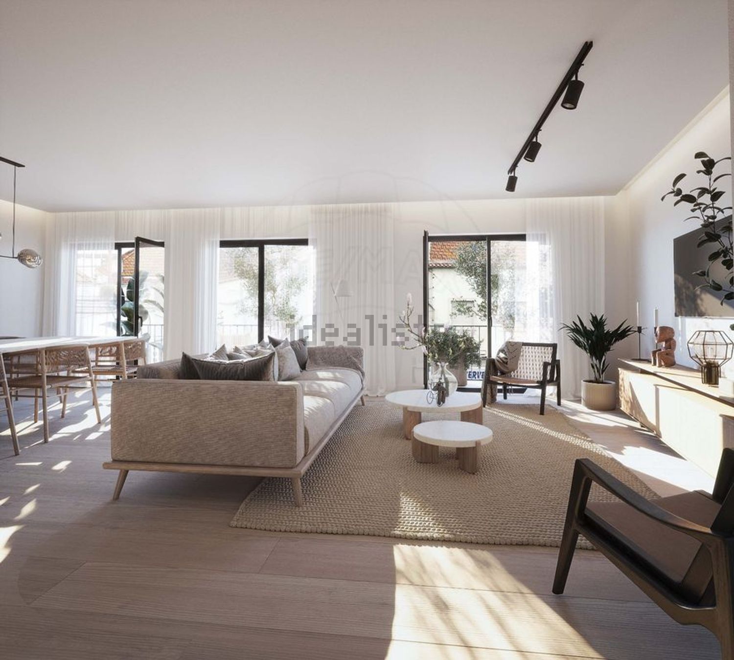 公寓 t3出售在Rua Almirante Gago Coutinho s/n - 客厅