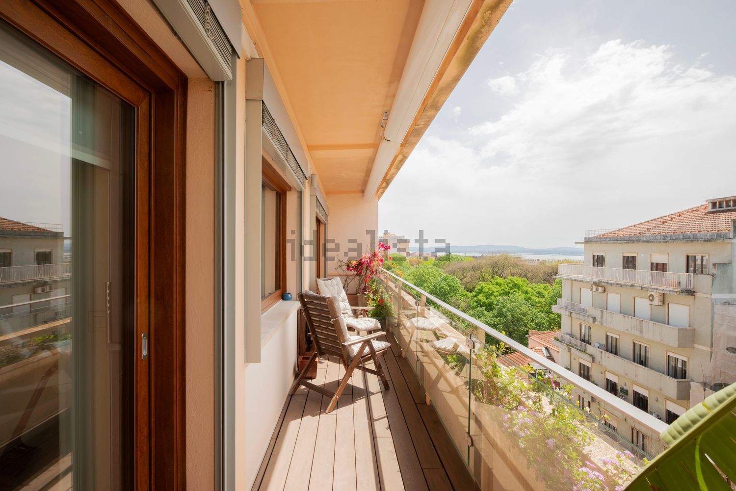 出租公寓 t3在Amoreiras - Rato - 露台