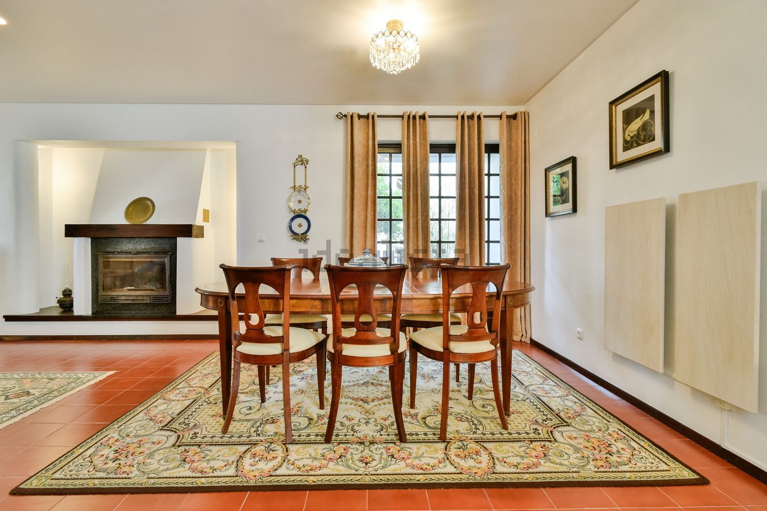 小楼房或独栋别墅出售在Centro - 客厅