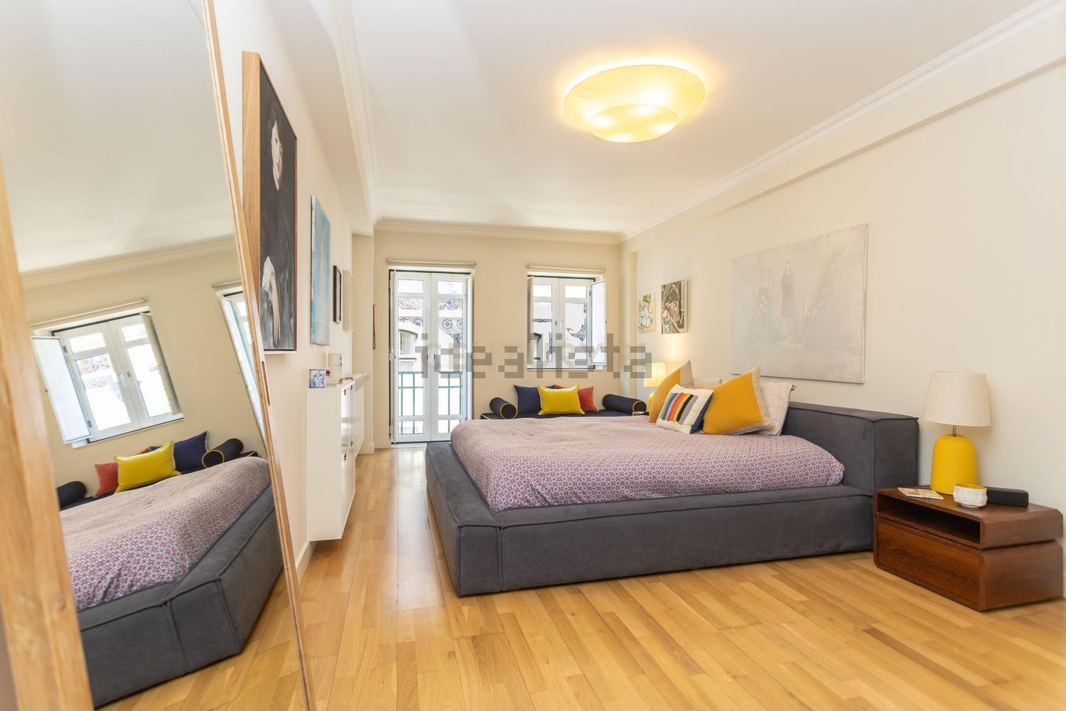 公寓 t3出售在Mouraria - Castelo - 客厅