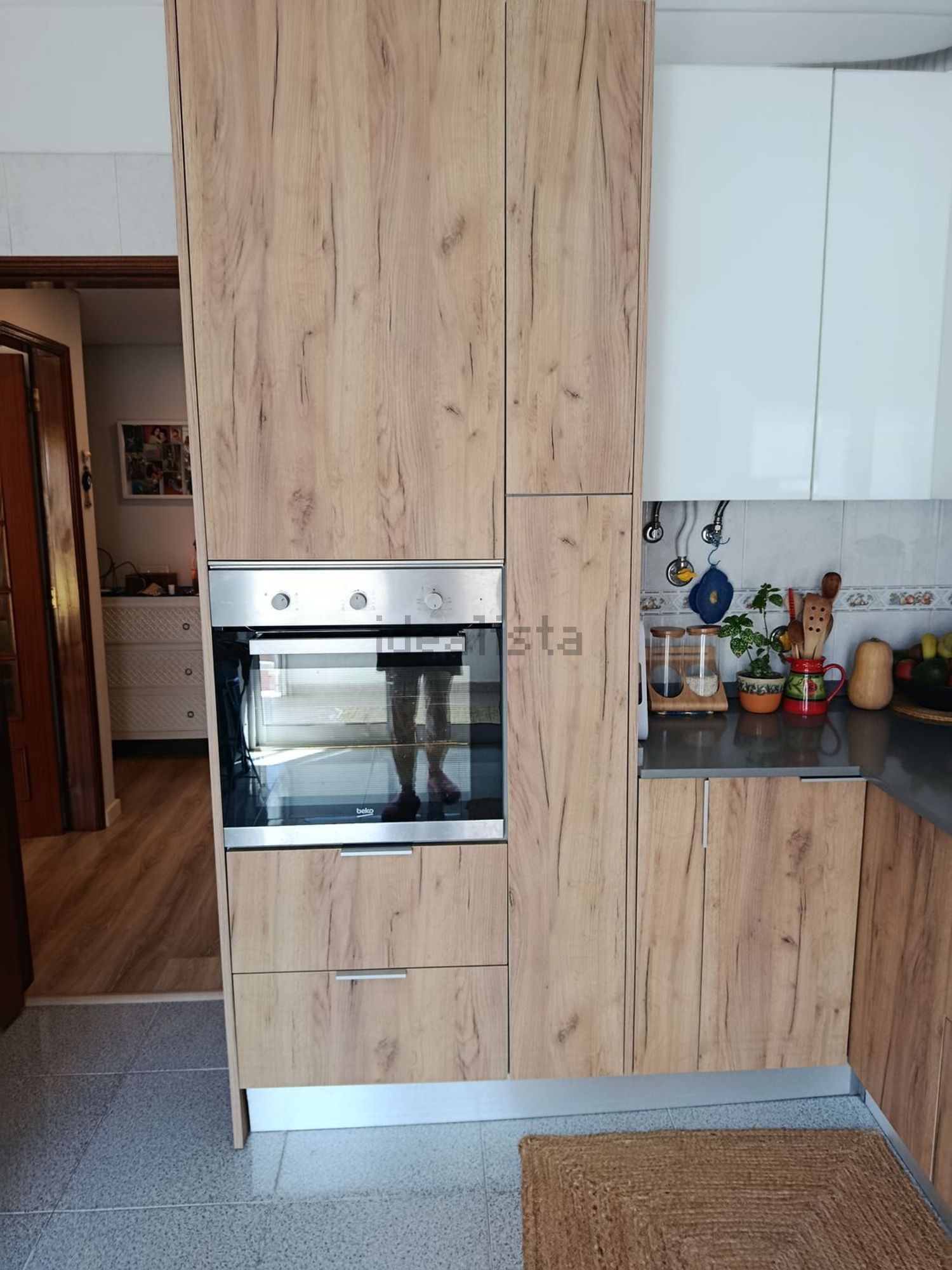 出租公寓 t3在Rua Irene Lisboa, 3 - 厨房