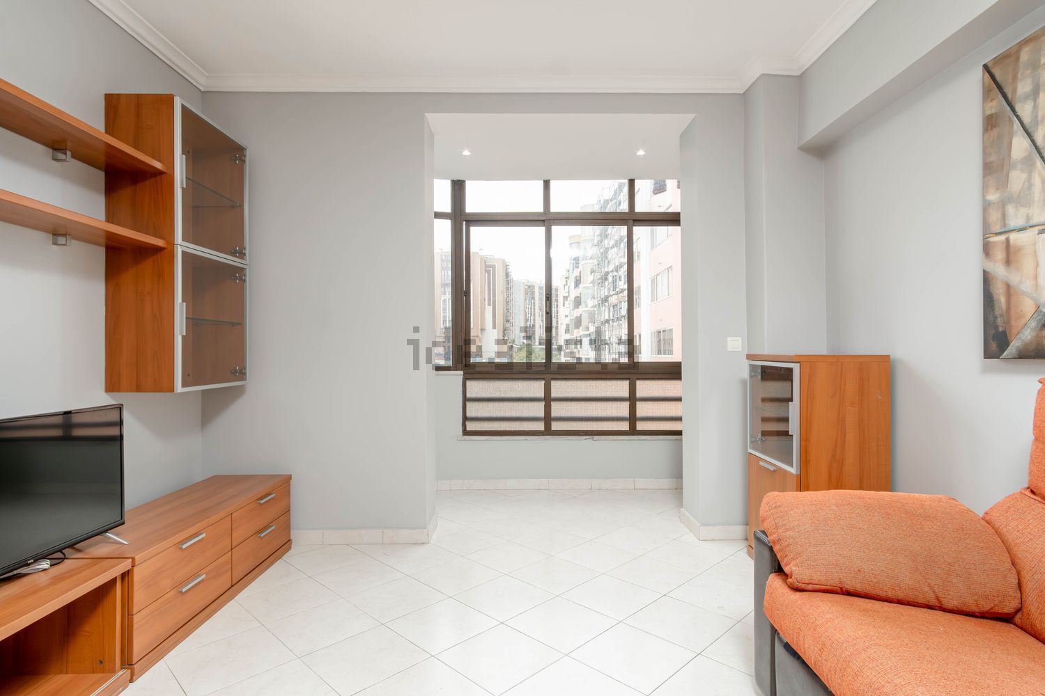 出租公寓 t2在Rua Ramiro Ferrão - 客厅