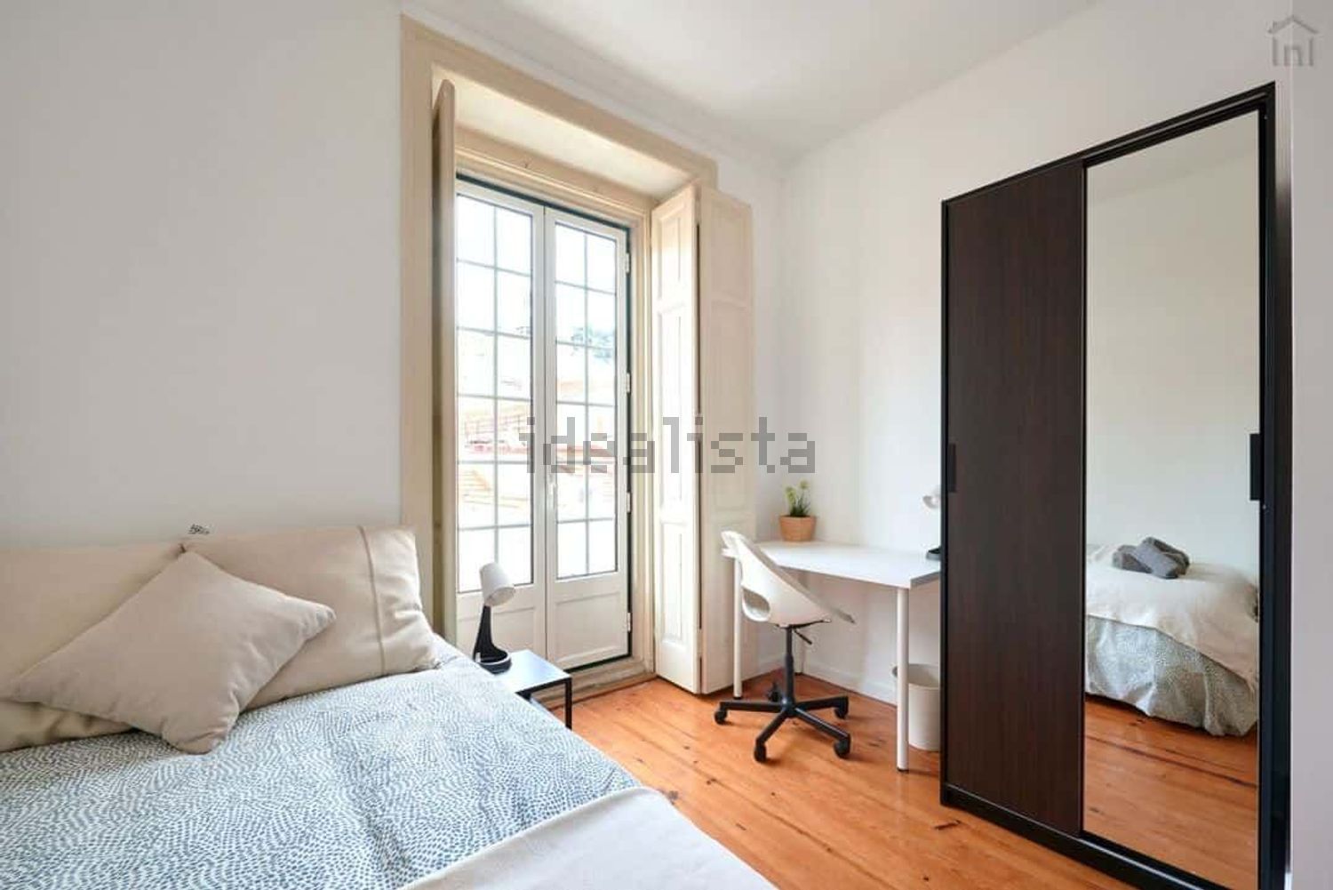 出租房间在Rua São José, 93 - 卧室