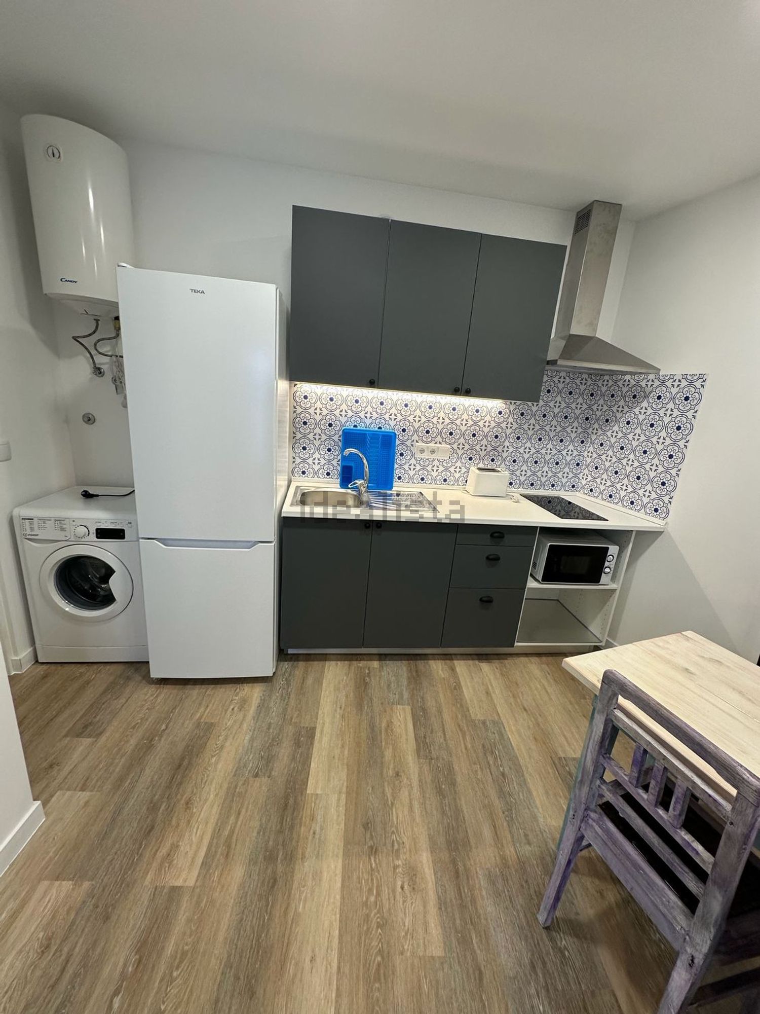 出租公寓 t1在Rua Filarmónica 1º de Dezembro - 厨房