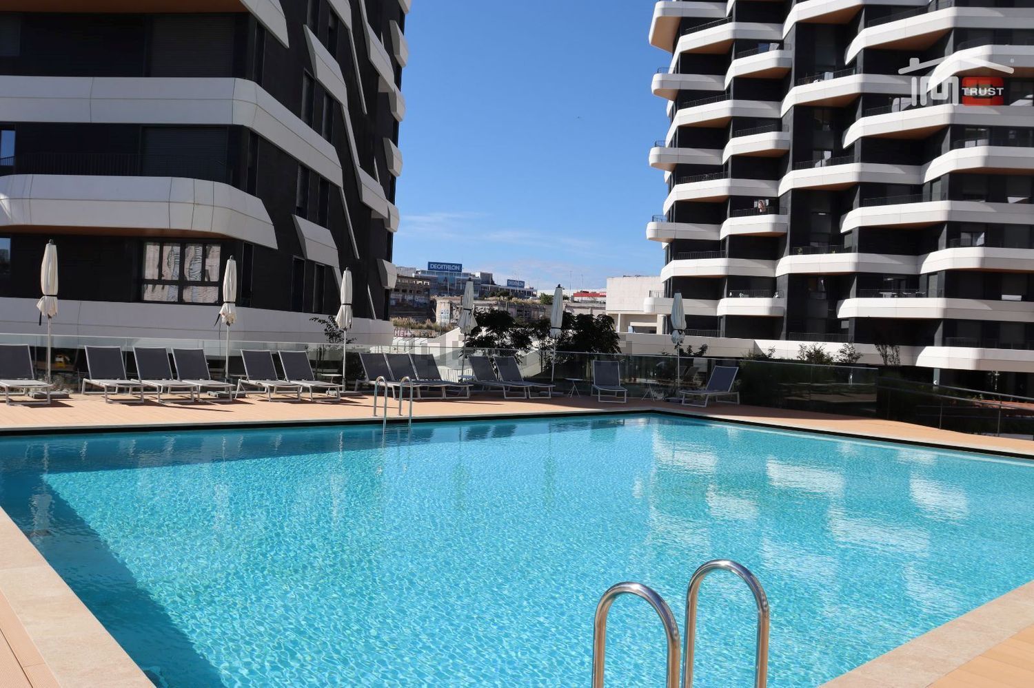 公寓 t1出售在Expo Sul - 游泳池