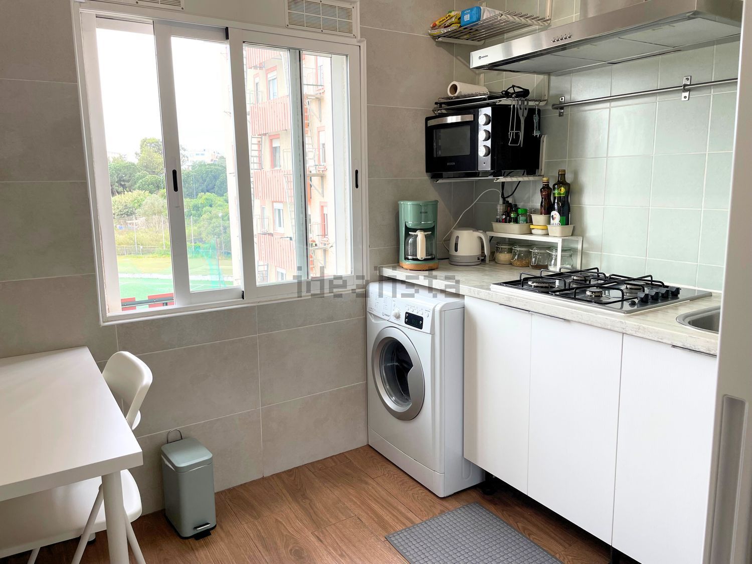 出租公寓 t1在Rua João de Castro Osório, 7 - 厨房