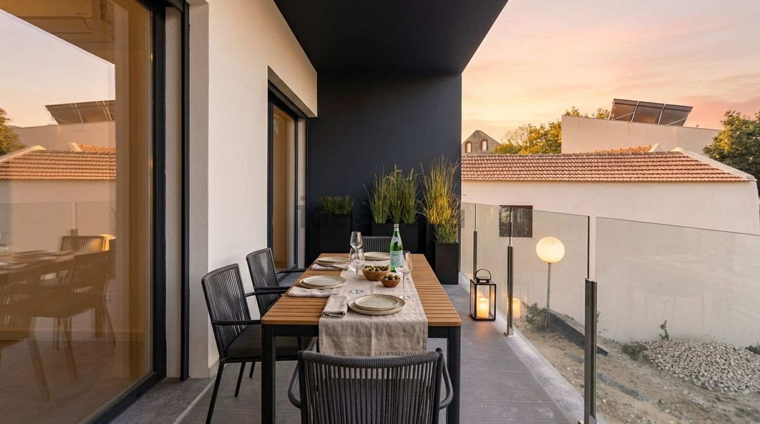 公寓 t1出售在Quinta do Texugo - Quinta de Santa Teresa - 露台