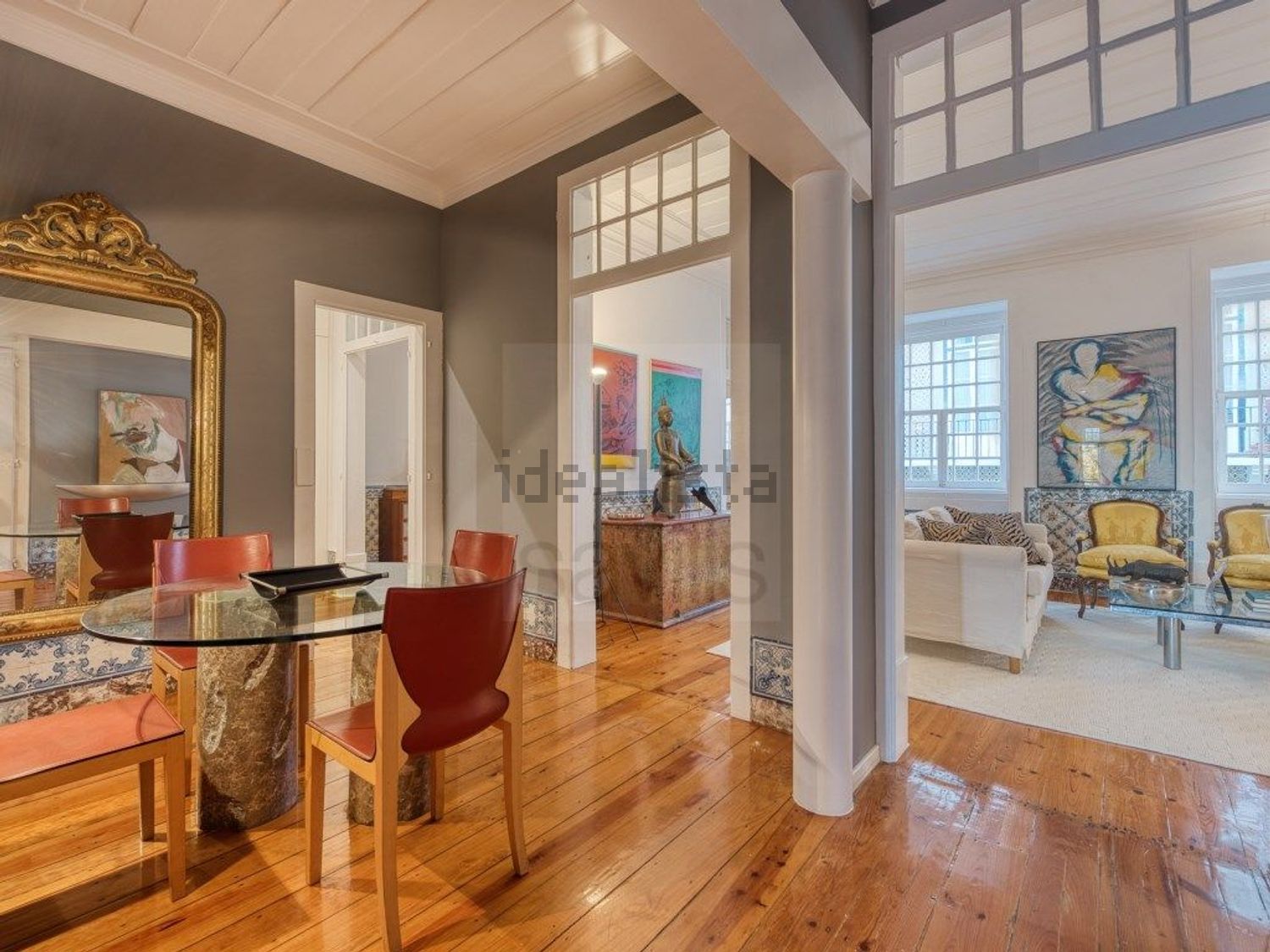 公寓 t3出售在Rua do Barão, 15 - 客厅