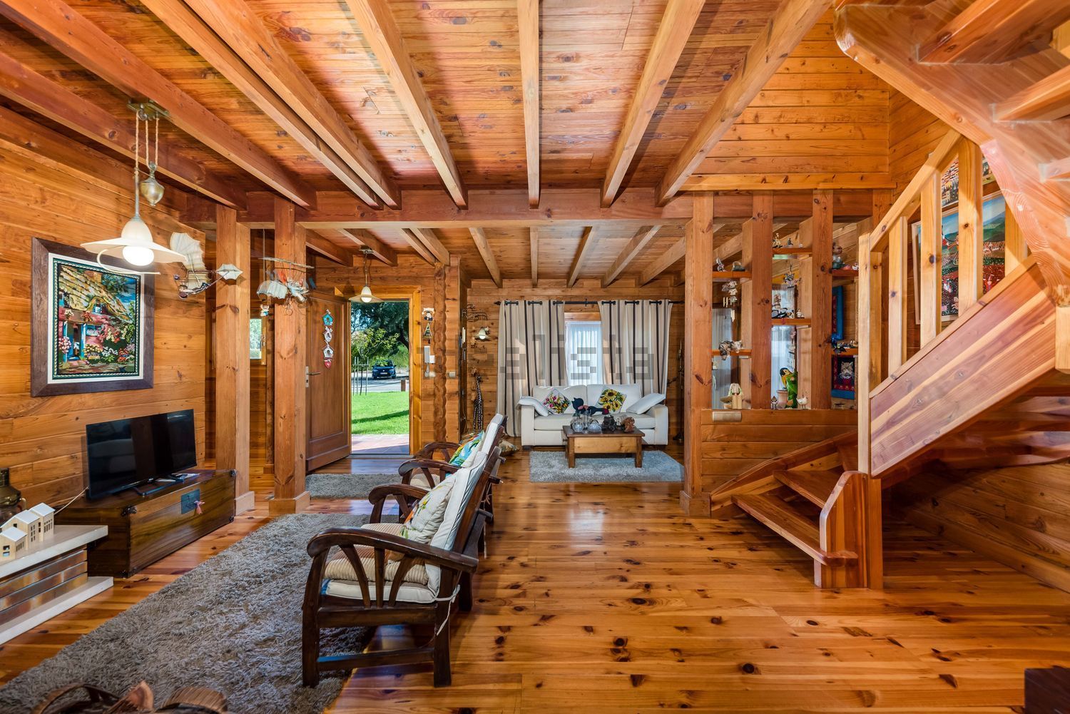 小楼房或独栋别墅出售Golf Montado - 客厅