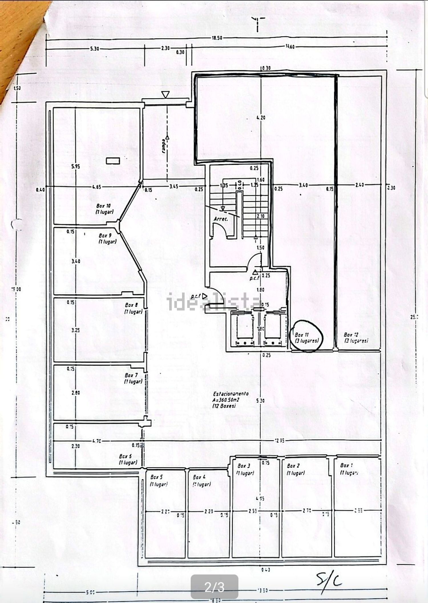 公寓 t3出售在Rua José Gomes da Silva, 8 - 平面图