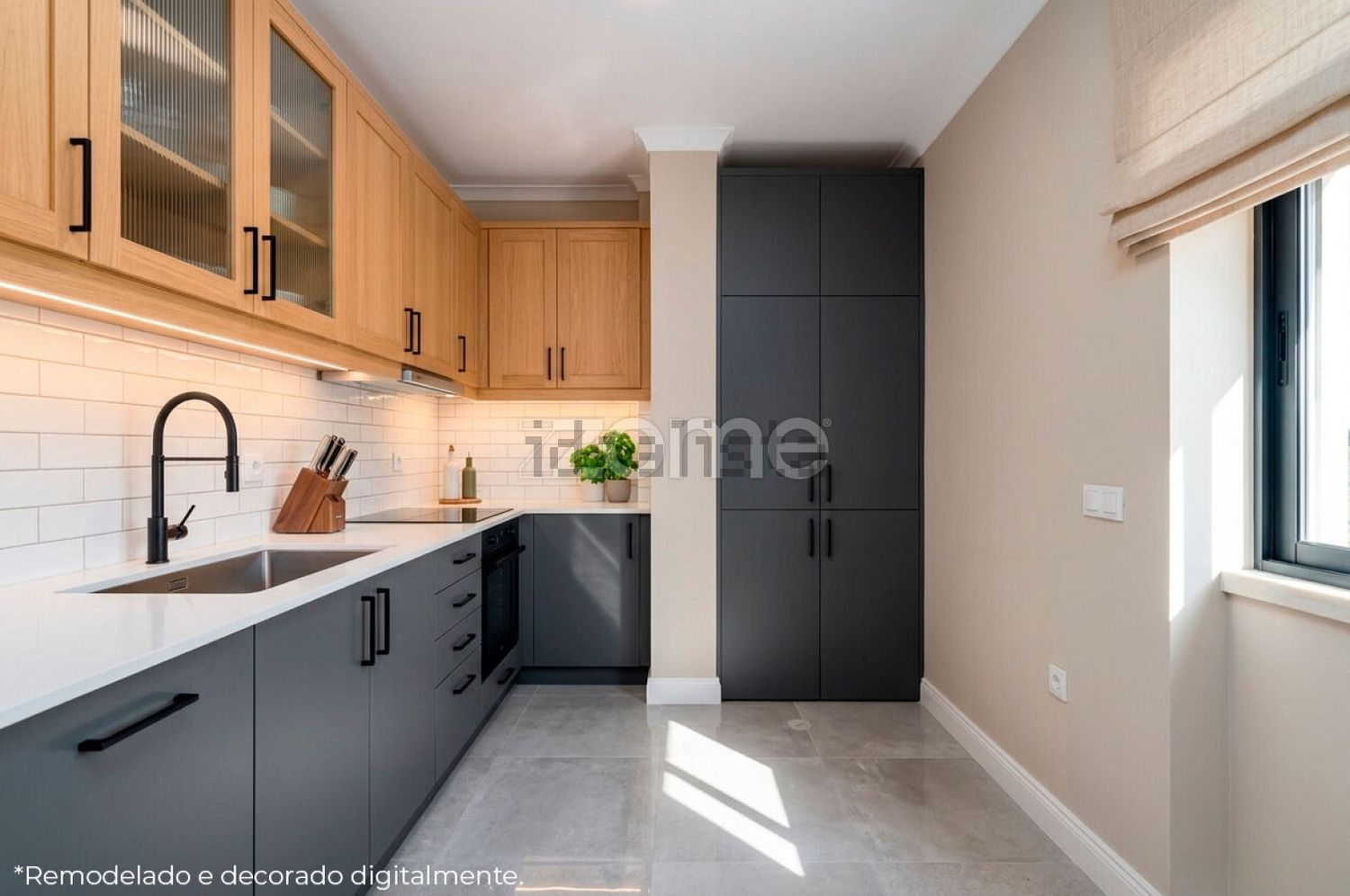 公寓 t2出售在Rua Movimento das Forças Armadas, 32 - 厨房