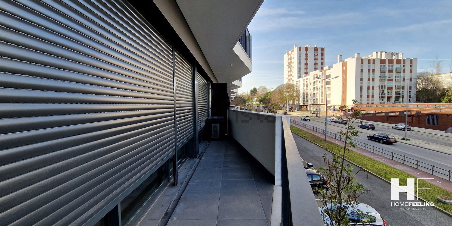 出租公寓 t1在Avenida de Berlim - 阳台