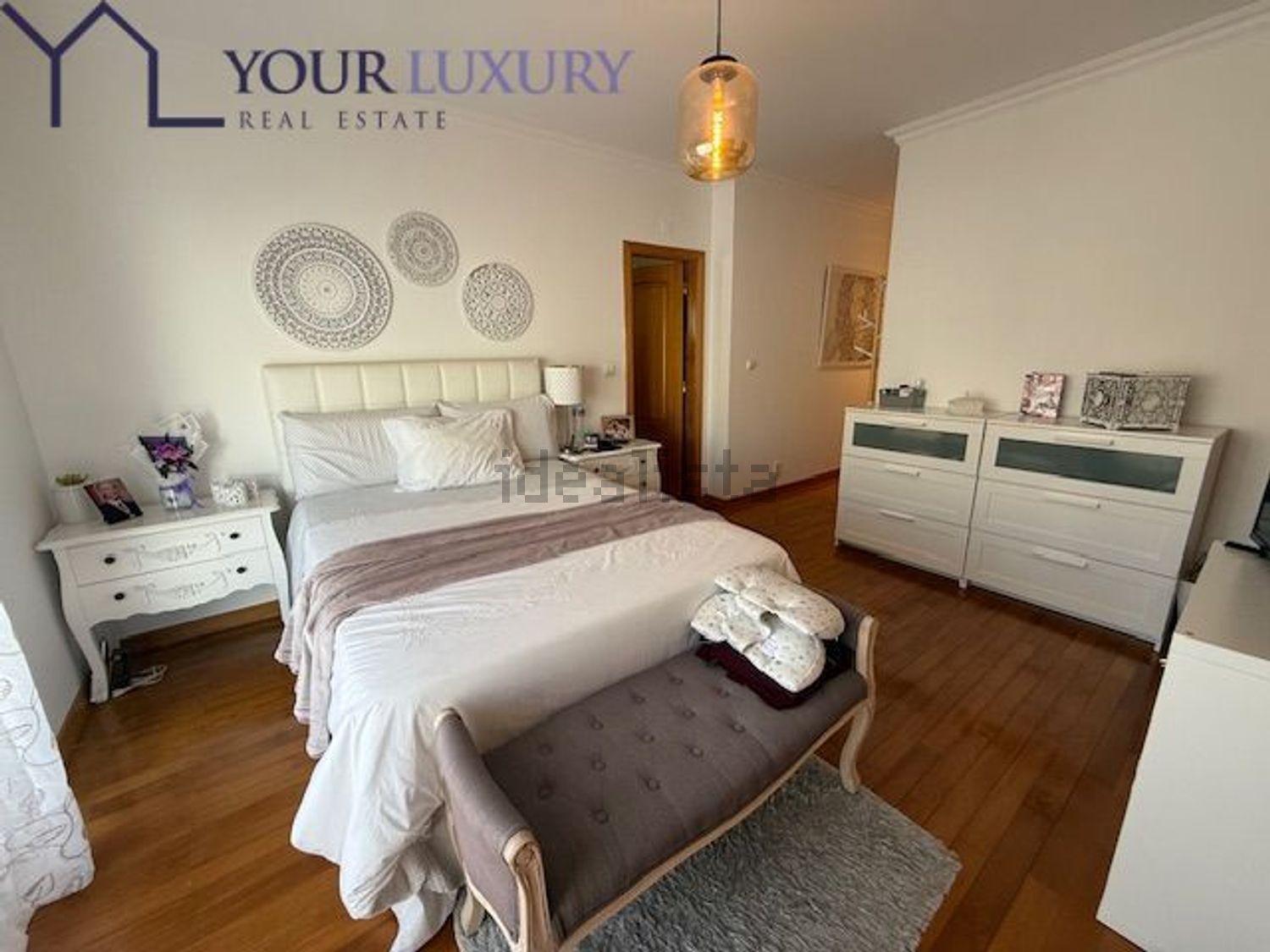 出租公寓 t2在Serra das Minas - 卧室