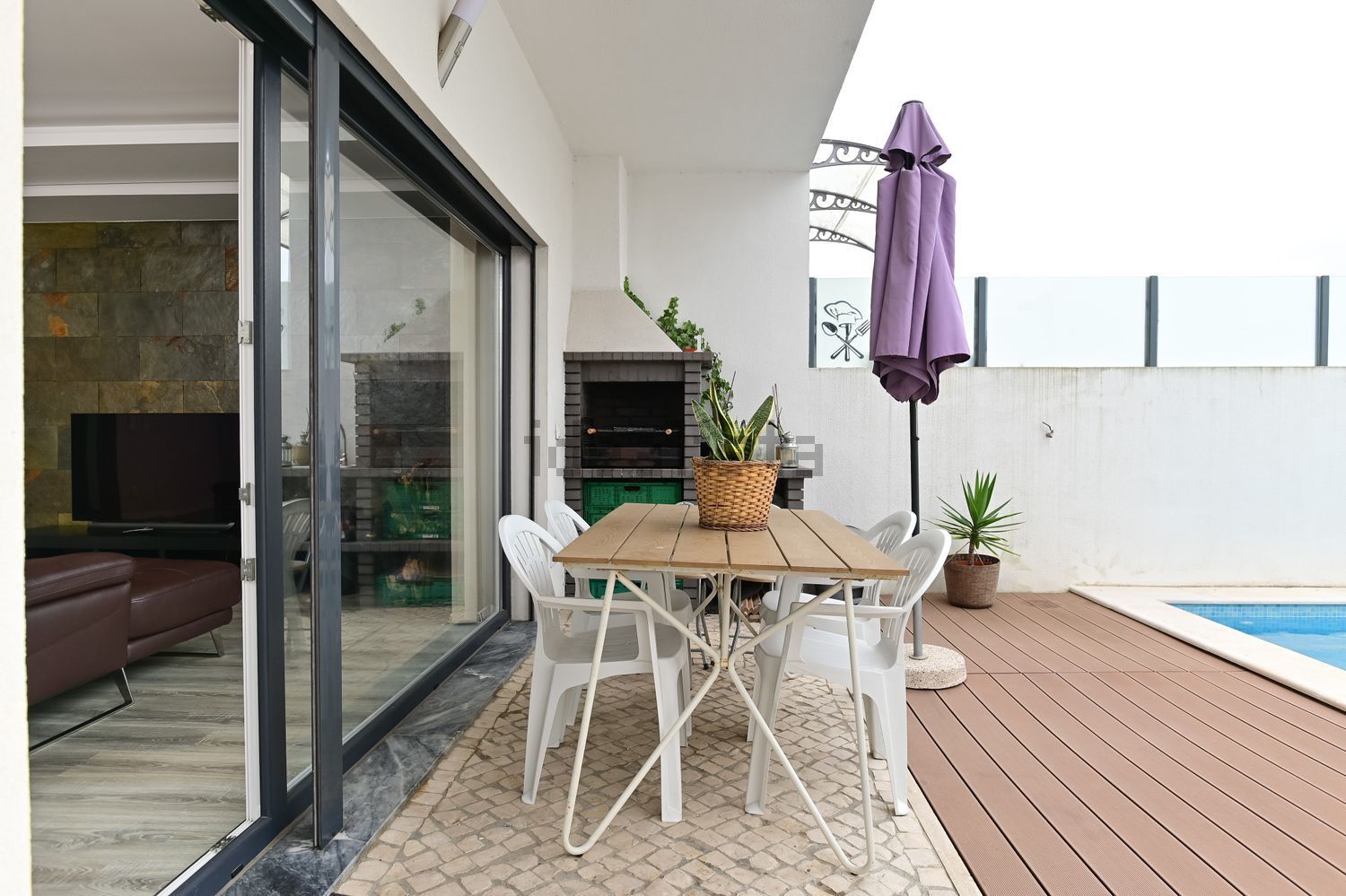 出租双拼别墅在Rua Cidade de Coimbra, 4 - 阳台