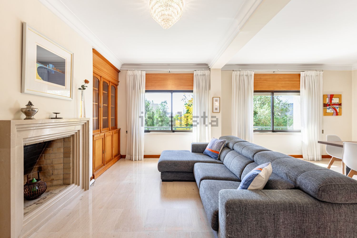 出租公寓 t3在Rua Professor Mark Athias, 6 - 客厅