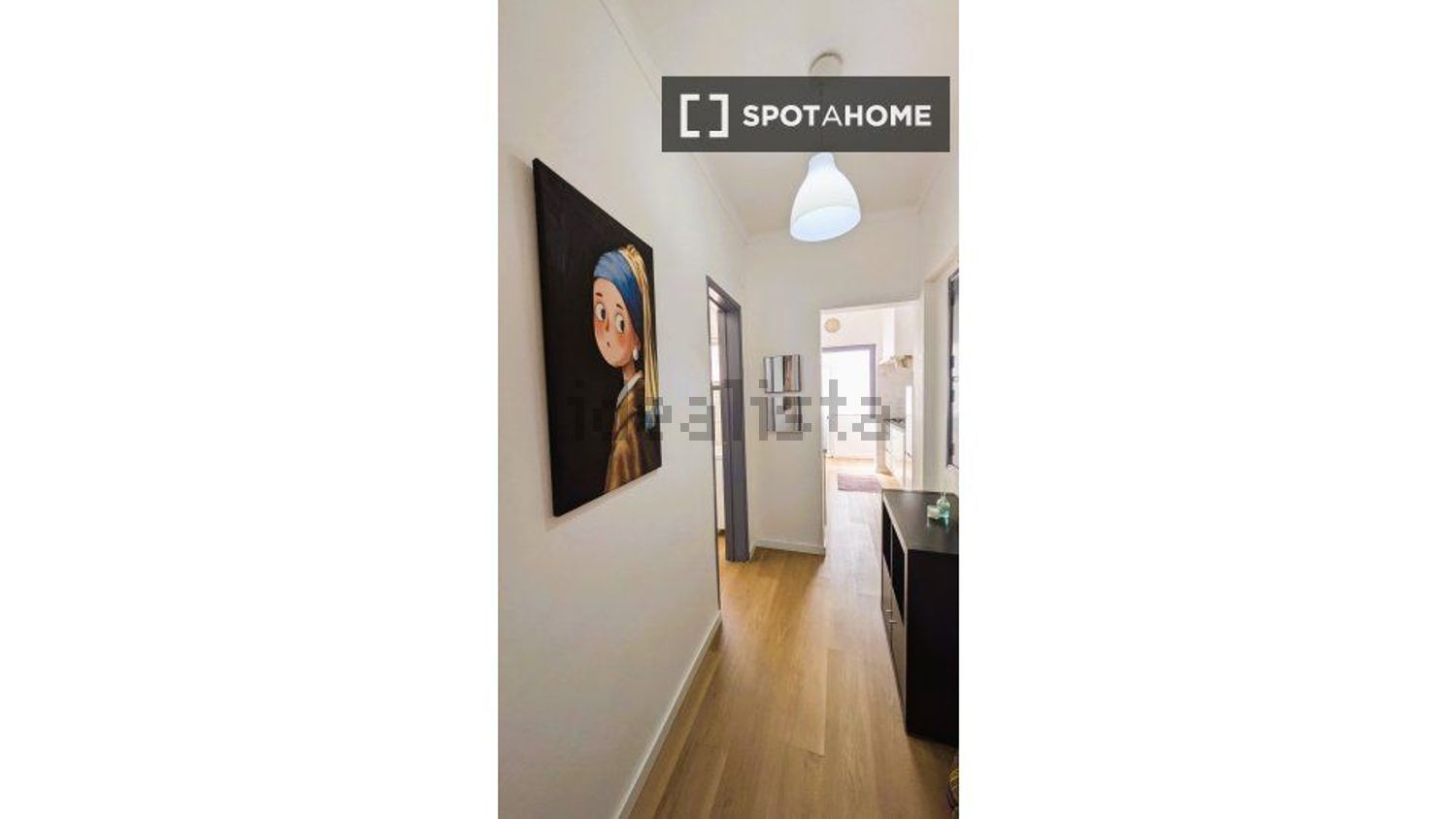 出租公寓 t1在Rua Marechal Gomes da Costa - 过道